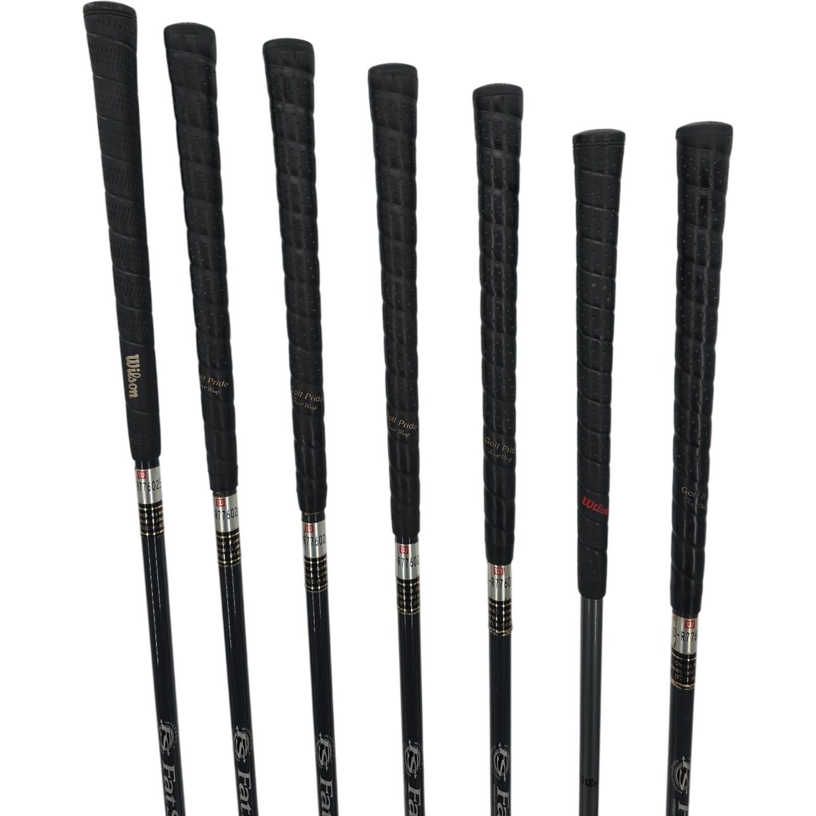Wilson Staff Fat Shaft FS Golf Club Iron Set 3-9 7 Golf Club Bundle Orig Grip