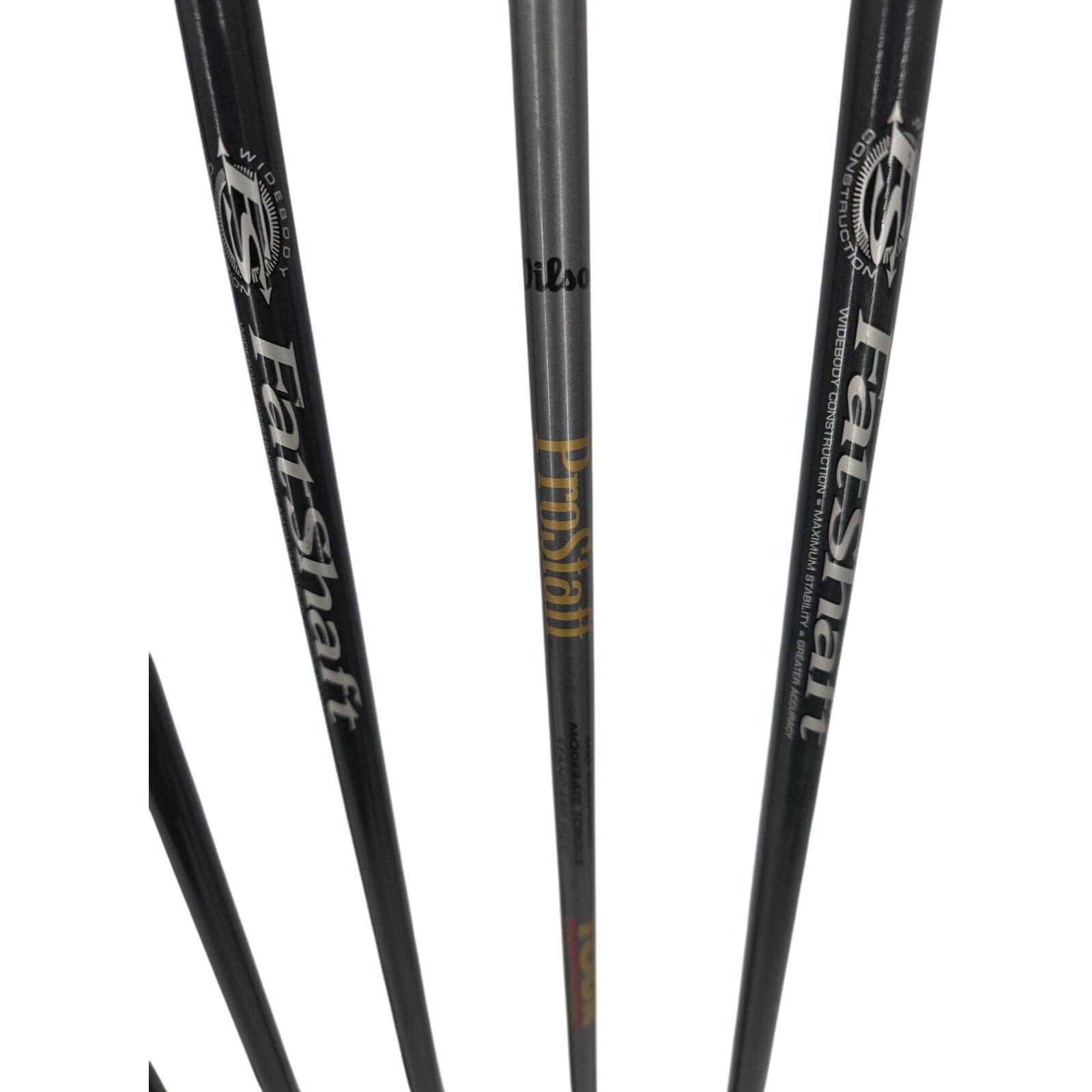 Wilson Staff Fat Shaft FS Golf Club Iron Set 3-9 7 Golf Club Bundle Orig Grip