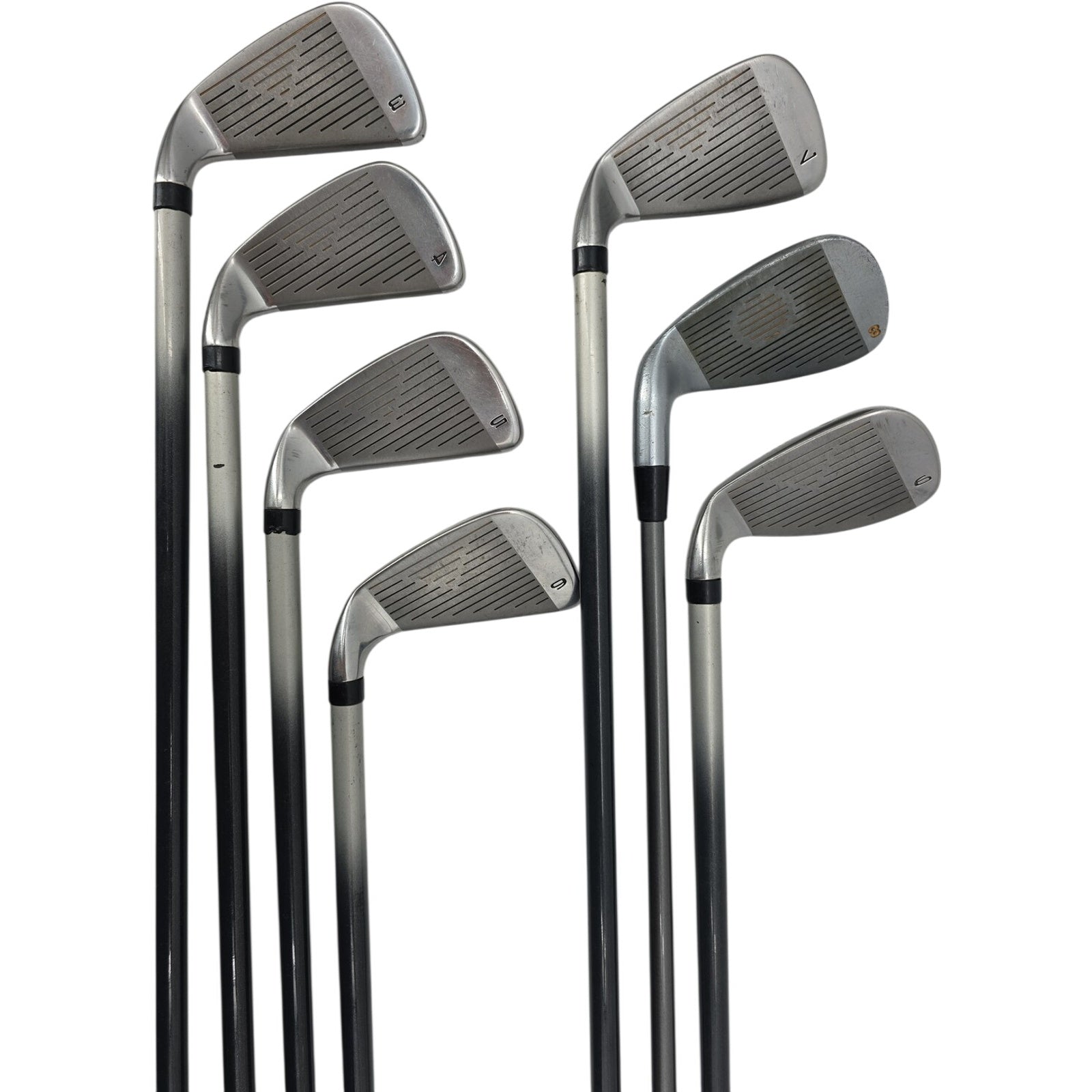 Wilson Staff Fat Shaft FS Golf Club Iron Set 3-9 7 Golf Club Bundle Orig Grip