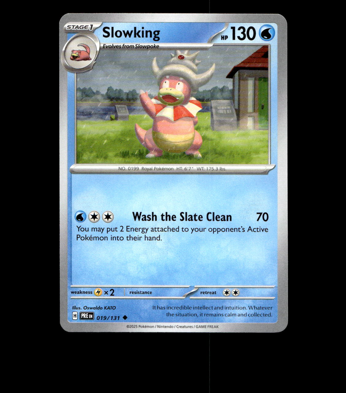 Slowking - 019/131 - Prismatic Evolutions - Near Mint