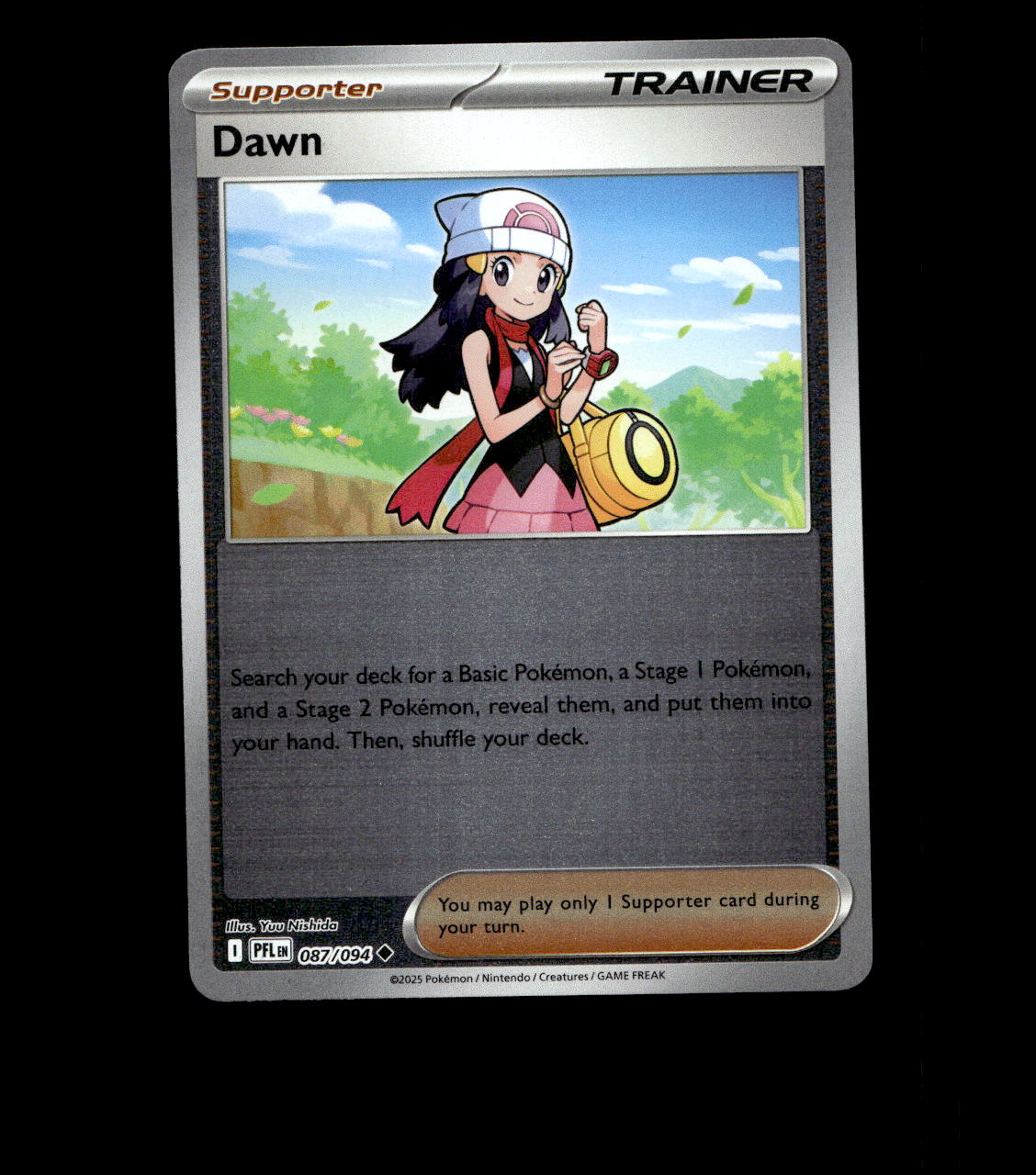 Dawn – 087/094 – Phantasmal Flames – Reverse Holo Near Mint