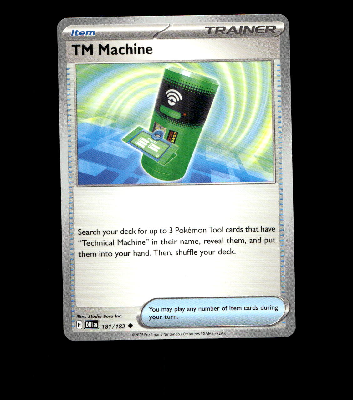 TM Machine - 181/182 - Destined Rivals - Near Mint Non Holo