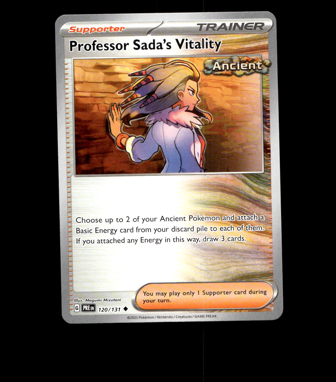 Professor Sada’s Vitality - 120/131 - Prismatic Evolutions - Near Mint