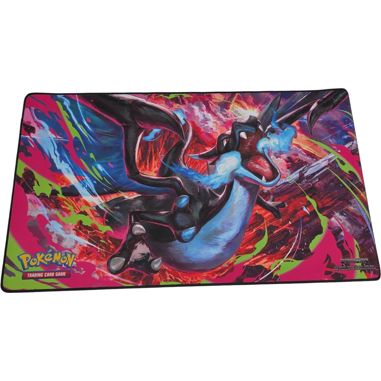 Mega Charizard X Ex UPC Playmat Gaming Pad Mouse Pad Pokemon TCG Exclusive