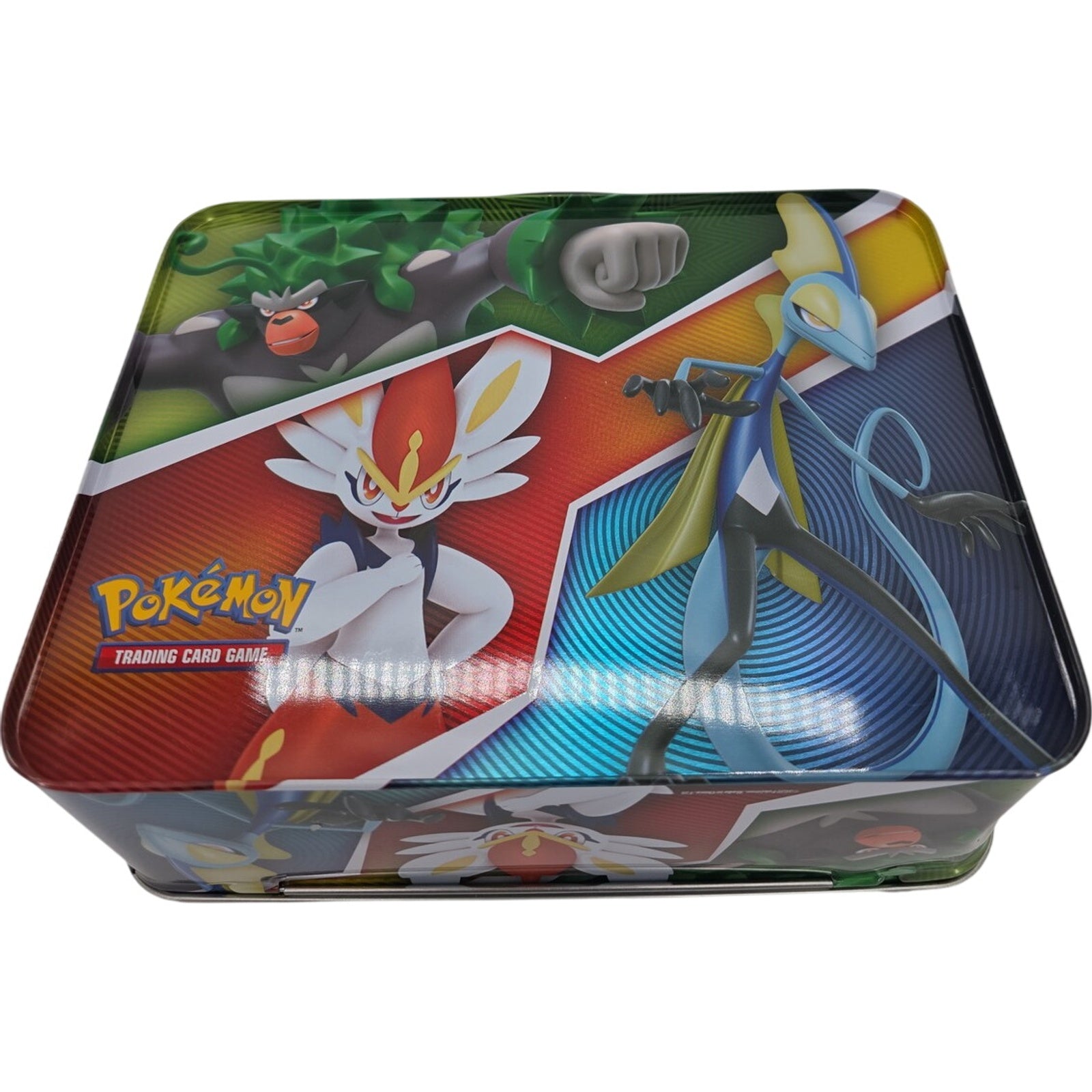 Pokémon Trading Card Game Collector Chest Tin Pikachu Charizard Lunch Box