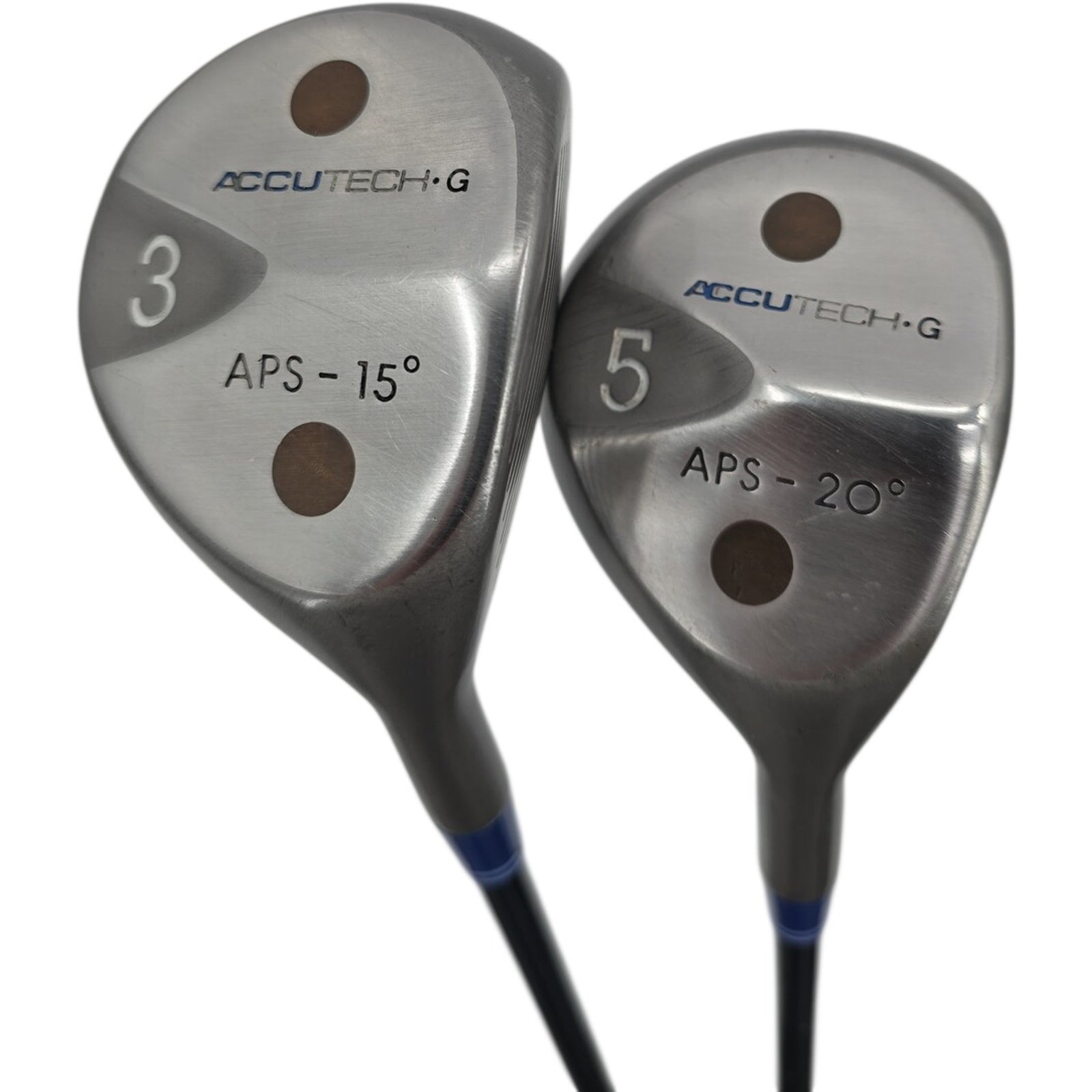 Accutech G APS 15 * Loft 3 Fairway Wood & 20 * Loft 5 Fairway Wood Bundle Ladies