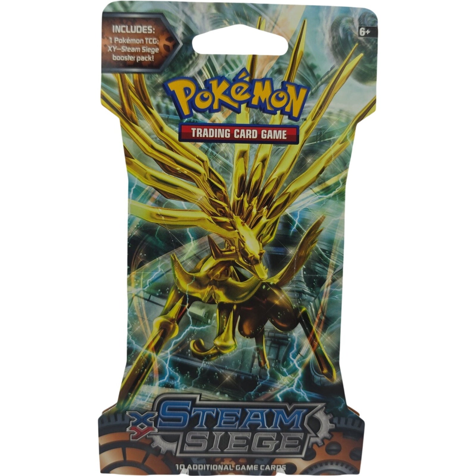 Pokemon TCG XY Steam Siege 1x Sleeved Booster Pack