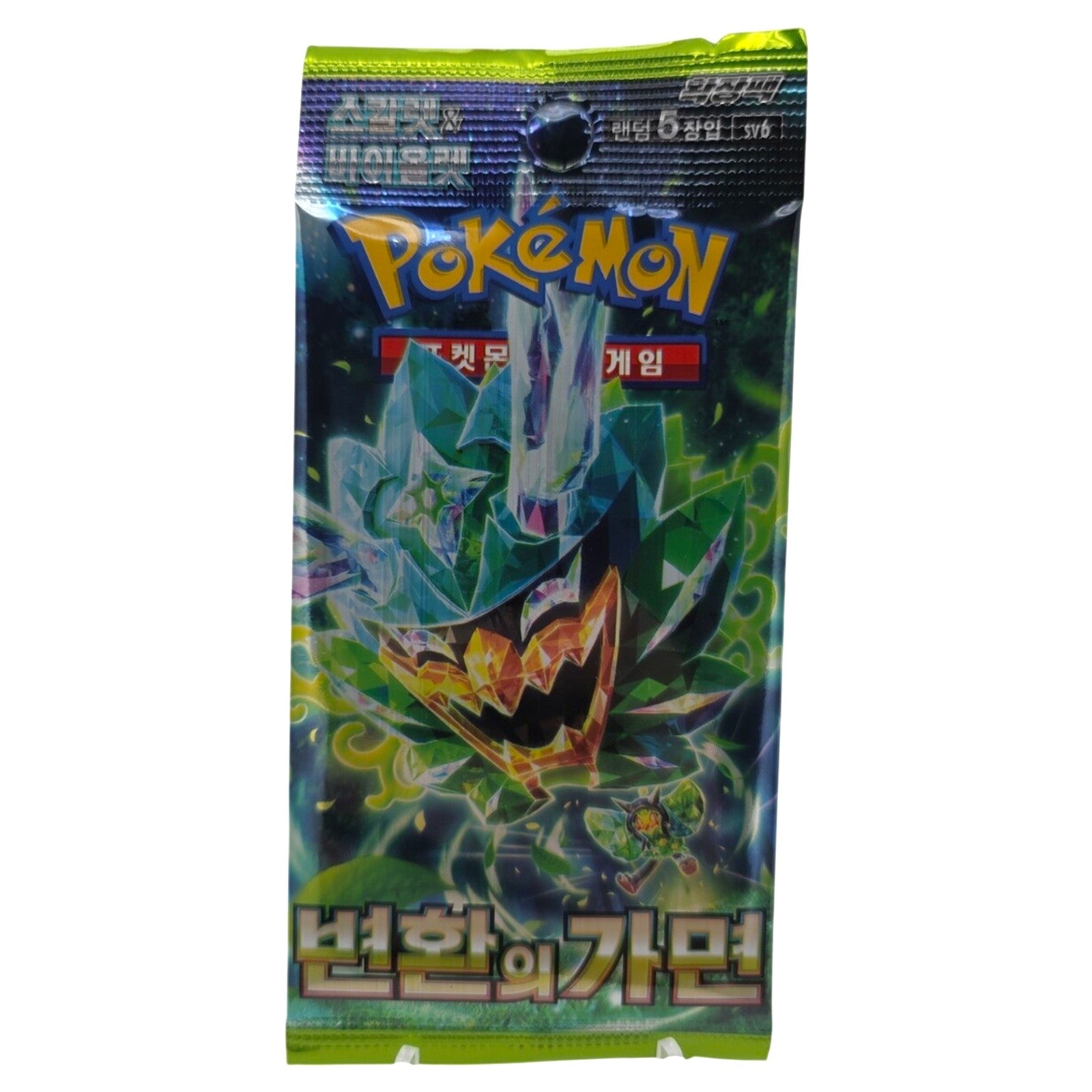 Pokemon TCG Korean Mask of Change 1x Booster Pack