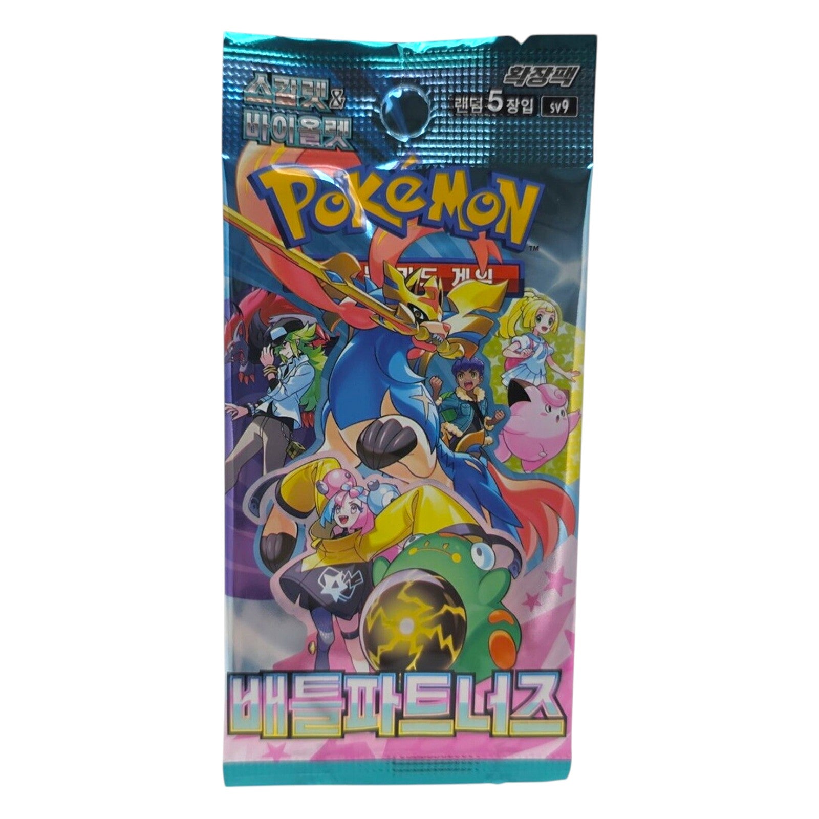 Pokemon TCG Korean Battle Partners 1x Booster Pack
