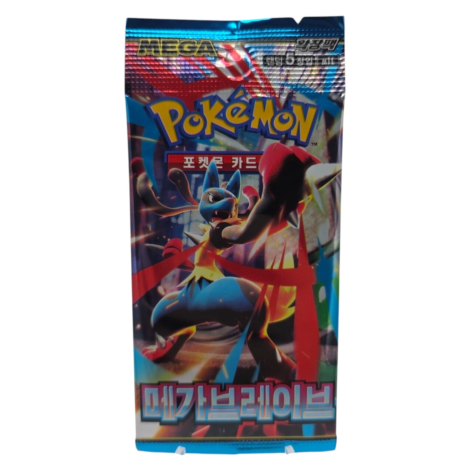 Pokemon TCG Korean Mega Brave 1x Booster Pack