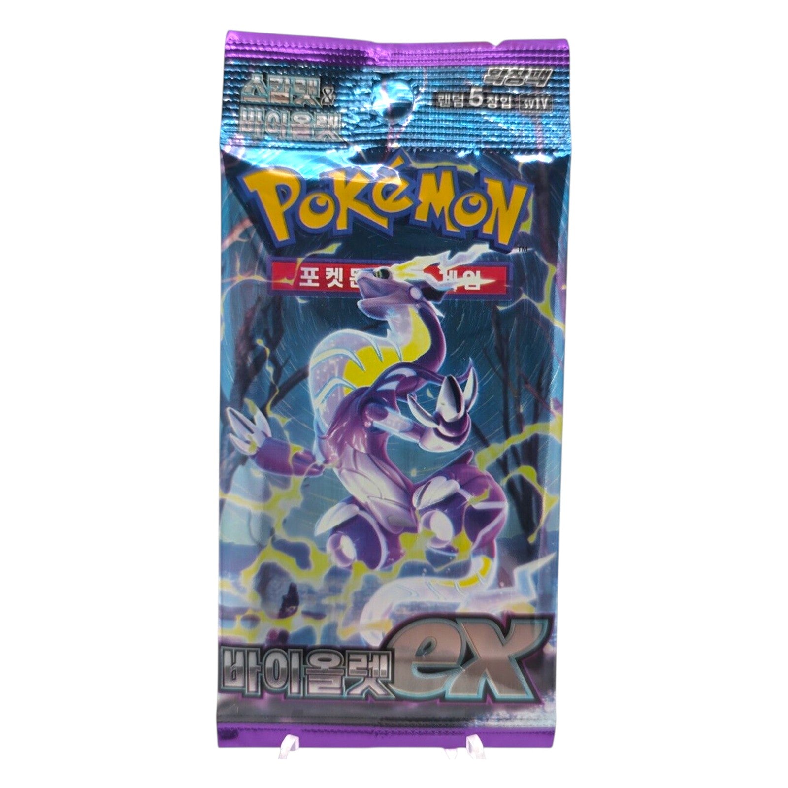 Pokemon TCG Korean Violet 1x Booster Pack