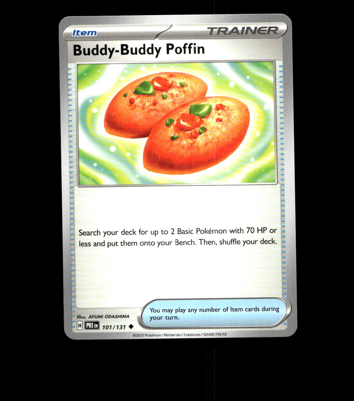 Buddy-Buddy Poffin – 101/131 – Prismatic Evolutions – Near Mint