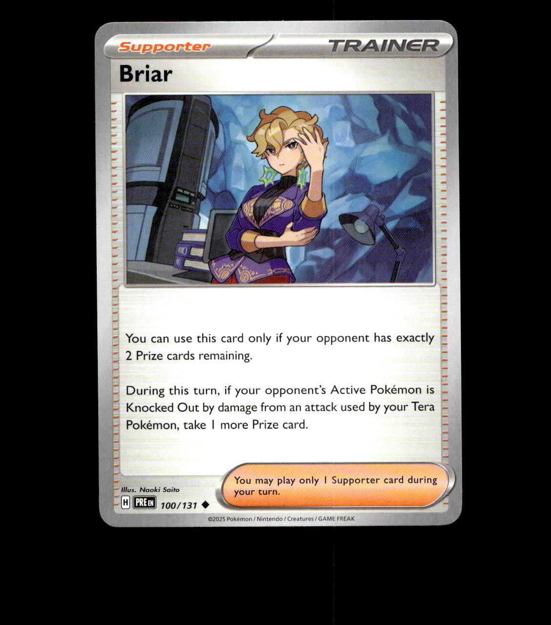 Briar - 100/131 - Prismatic Evolutions - Near Mint