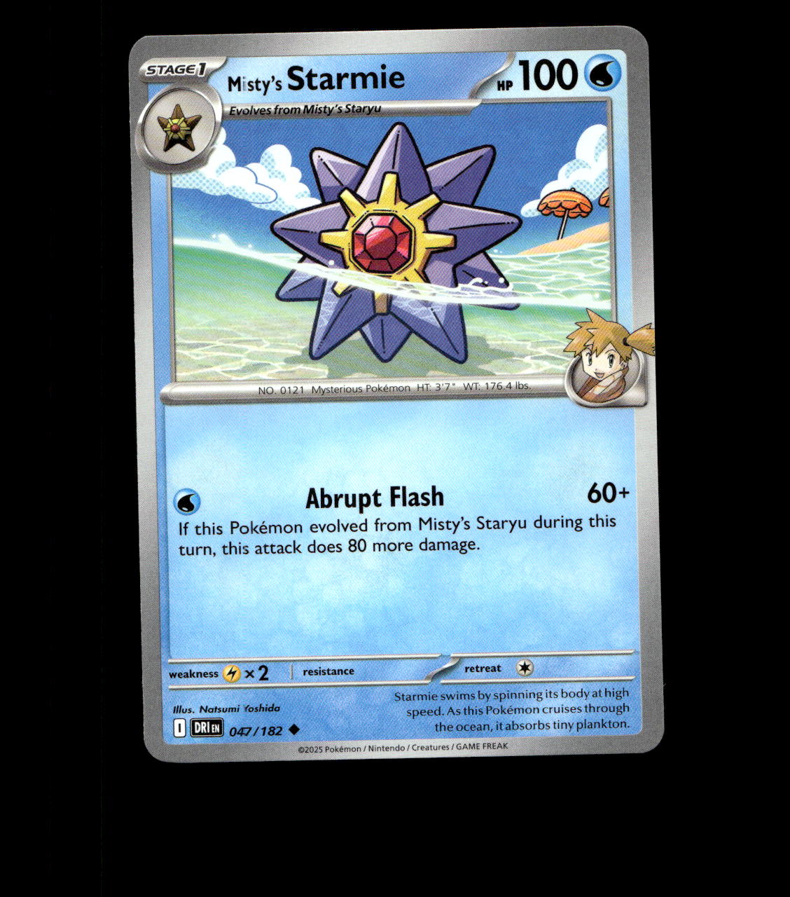 Misty’s Starmie - 047/182 - Destined Rivals - Near Mint Non Holo