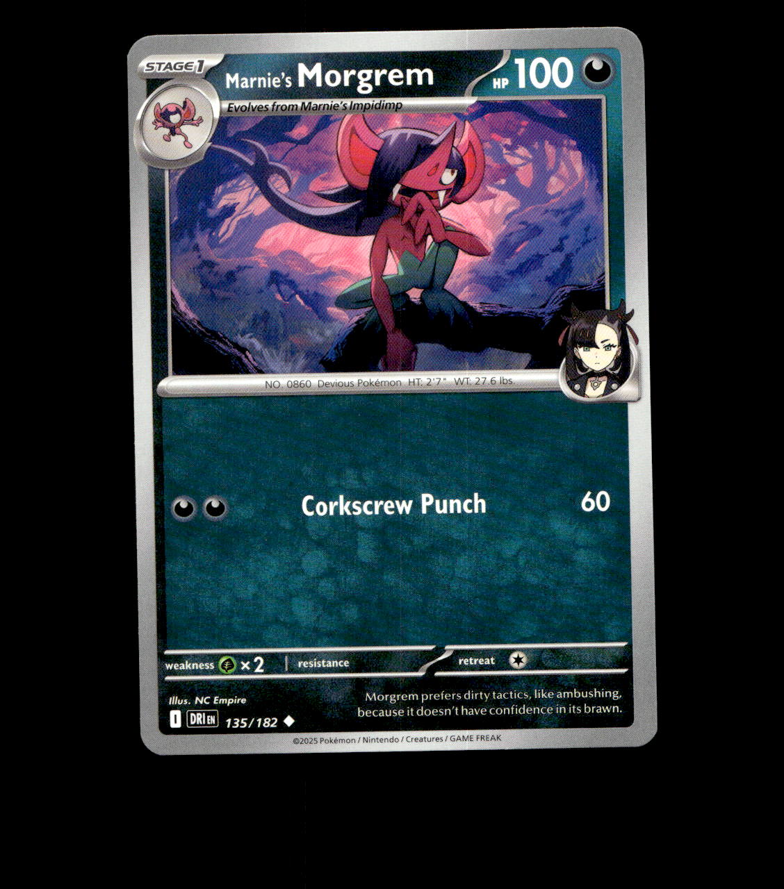 Marnie’s Morgrem – 135/182 – Destined Rivals – Near Mint