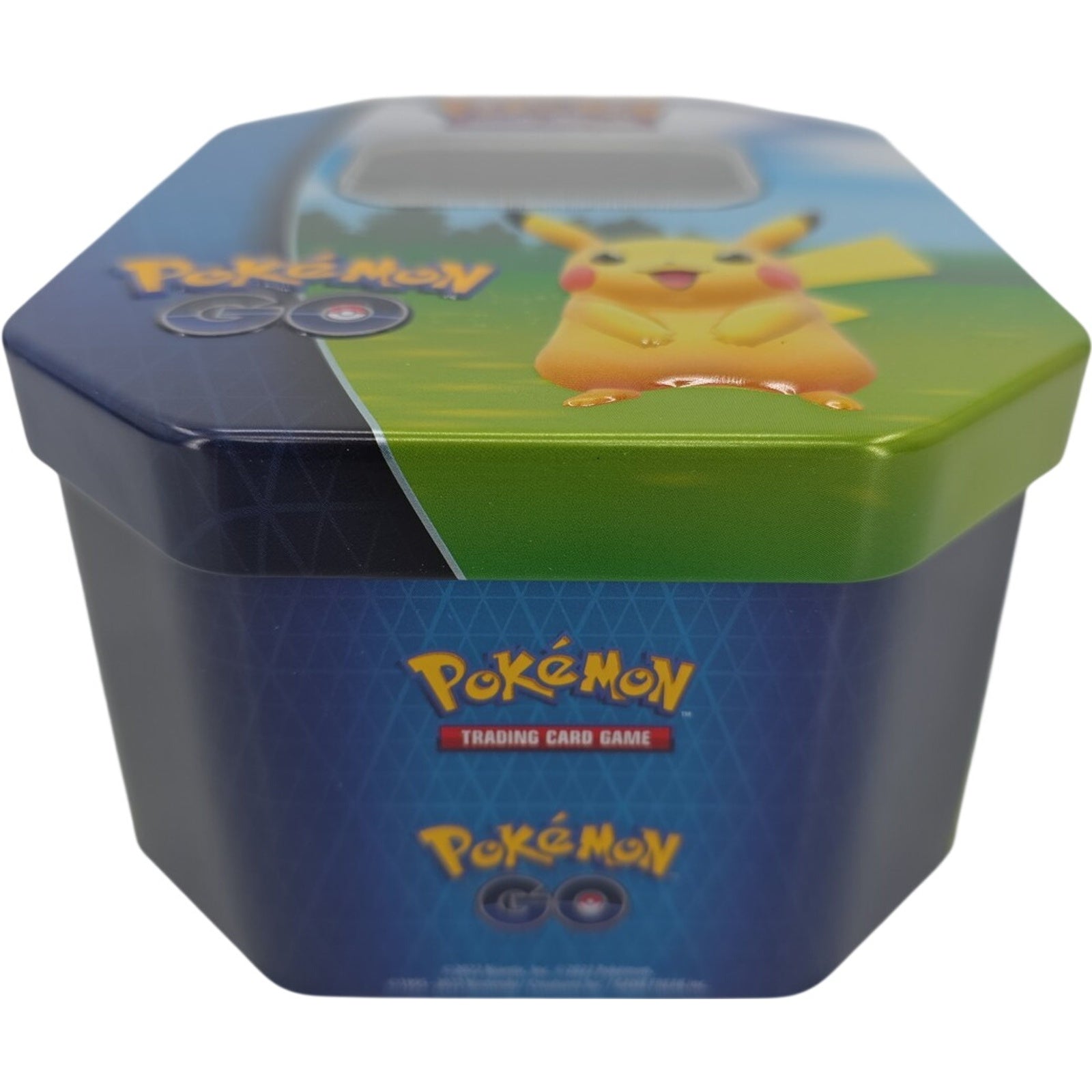Pokémon TCG Pokémon GO Pikachu Collector Tin EMPTY Storage Case 2022