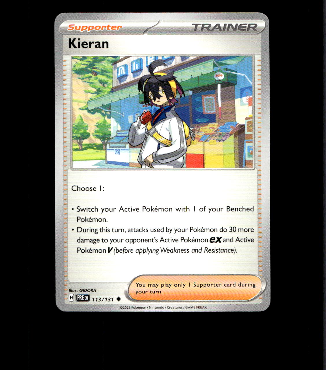 Kieran - 113/131 - Prismatic Evolutions - Near Mint
