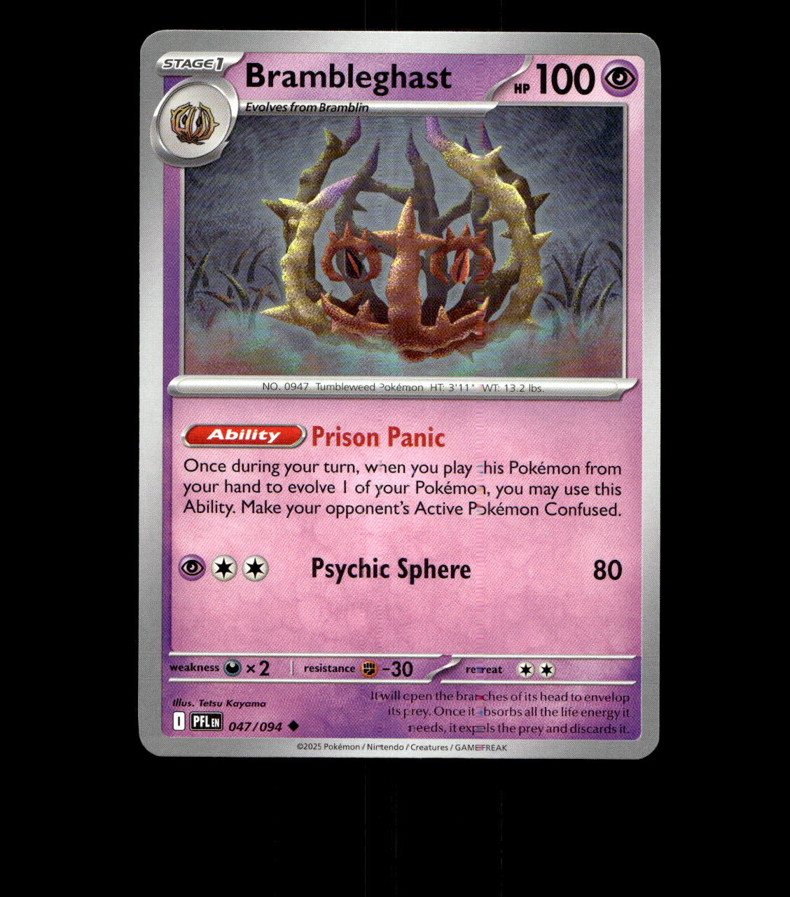 Brambleghast – 047/094 – Phantasmal Flames – Near Mint