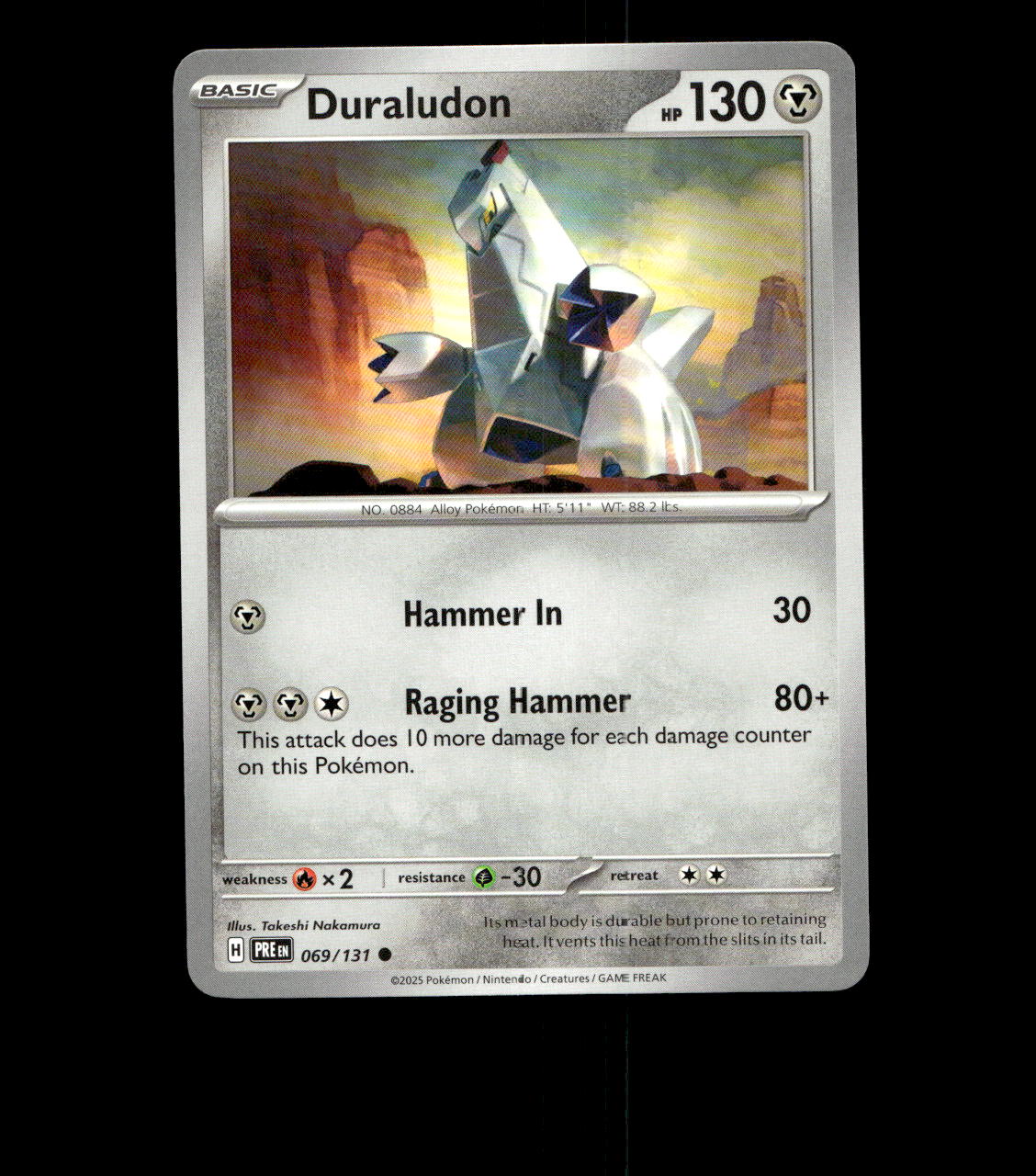 Duraludon - 069/131 - Prismatic Evolutions - Near Mint