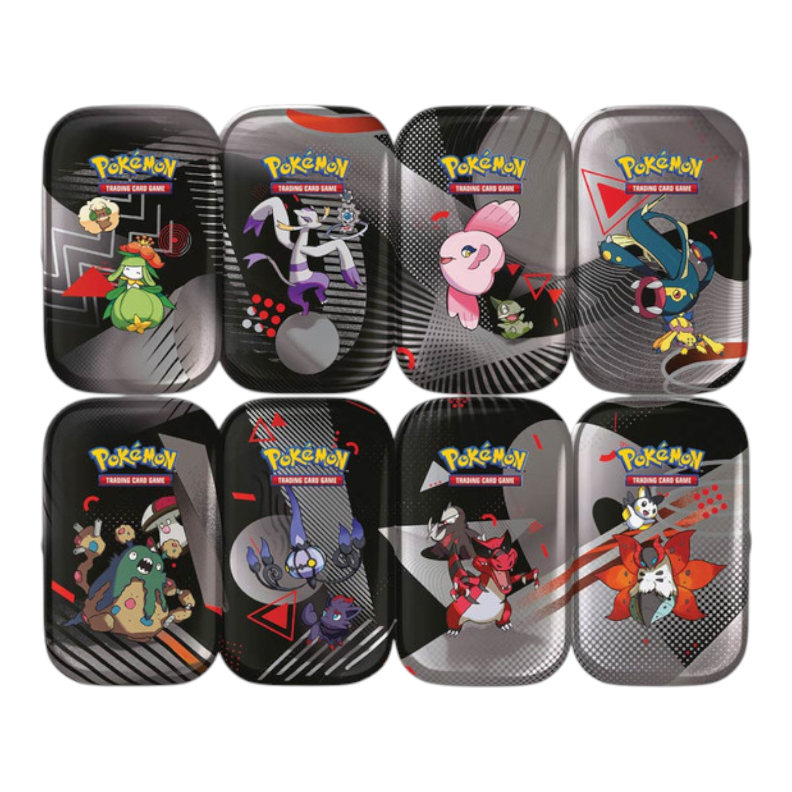Pokémon TCG Scarlet & Violet Unova Mini Tin Collectible Case Random Design