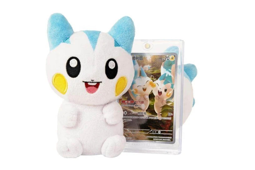 Pokemon TCG Chinese Nuzzle Cheeks Tin with Mystery Plush & Card