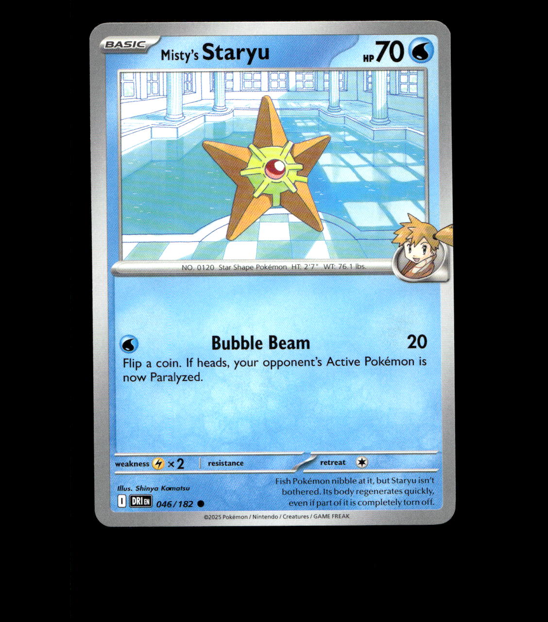 Misty’s Staryu – 046/182 – Destined Rivals – Near Mint