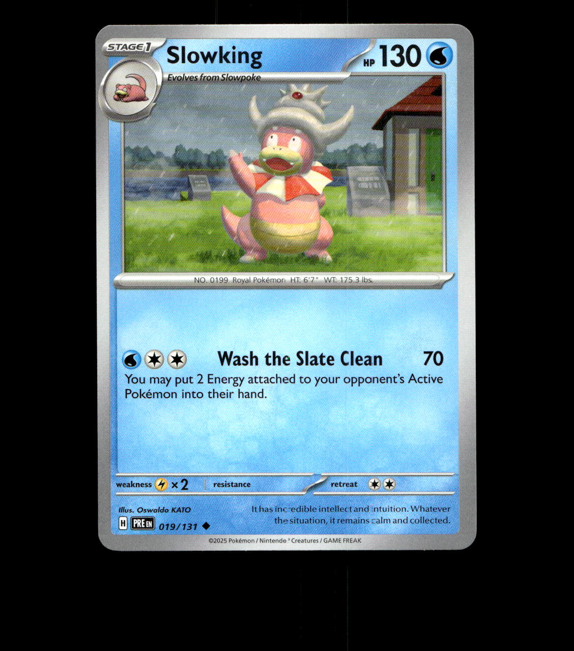Slowking - 019/131 - Prismatic Evolutions - Near Mint