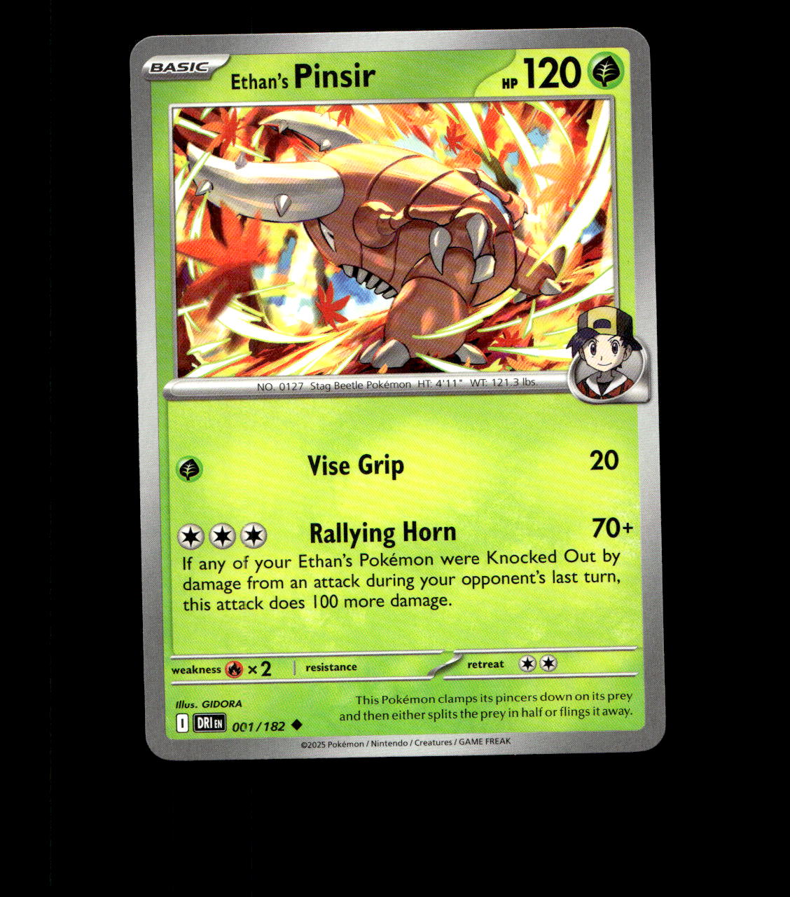 Ethan’s Pinsir – 001/182 – Destined Rivals – Near Mint