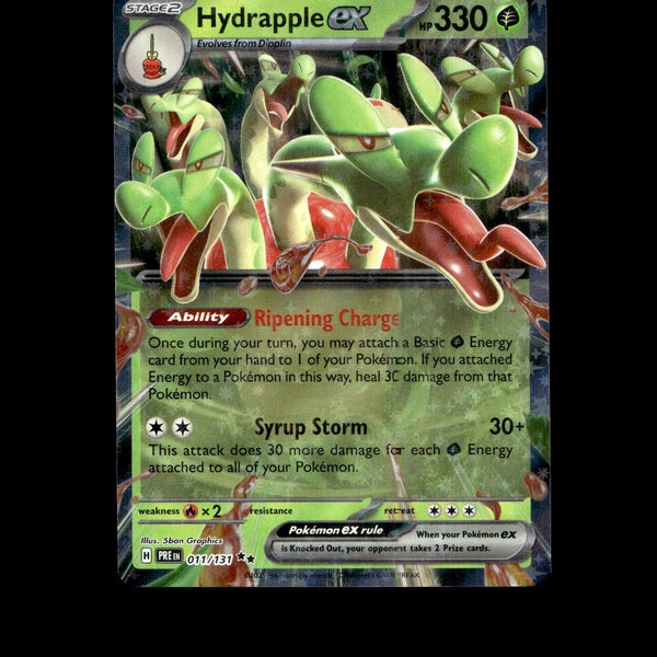 hydrapple pokemon card value ex 11 option:Booster Pack PU leather card binder party grading or authentication Drake Bell Pokemon Red