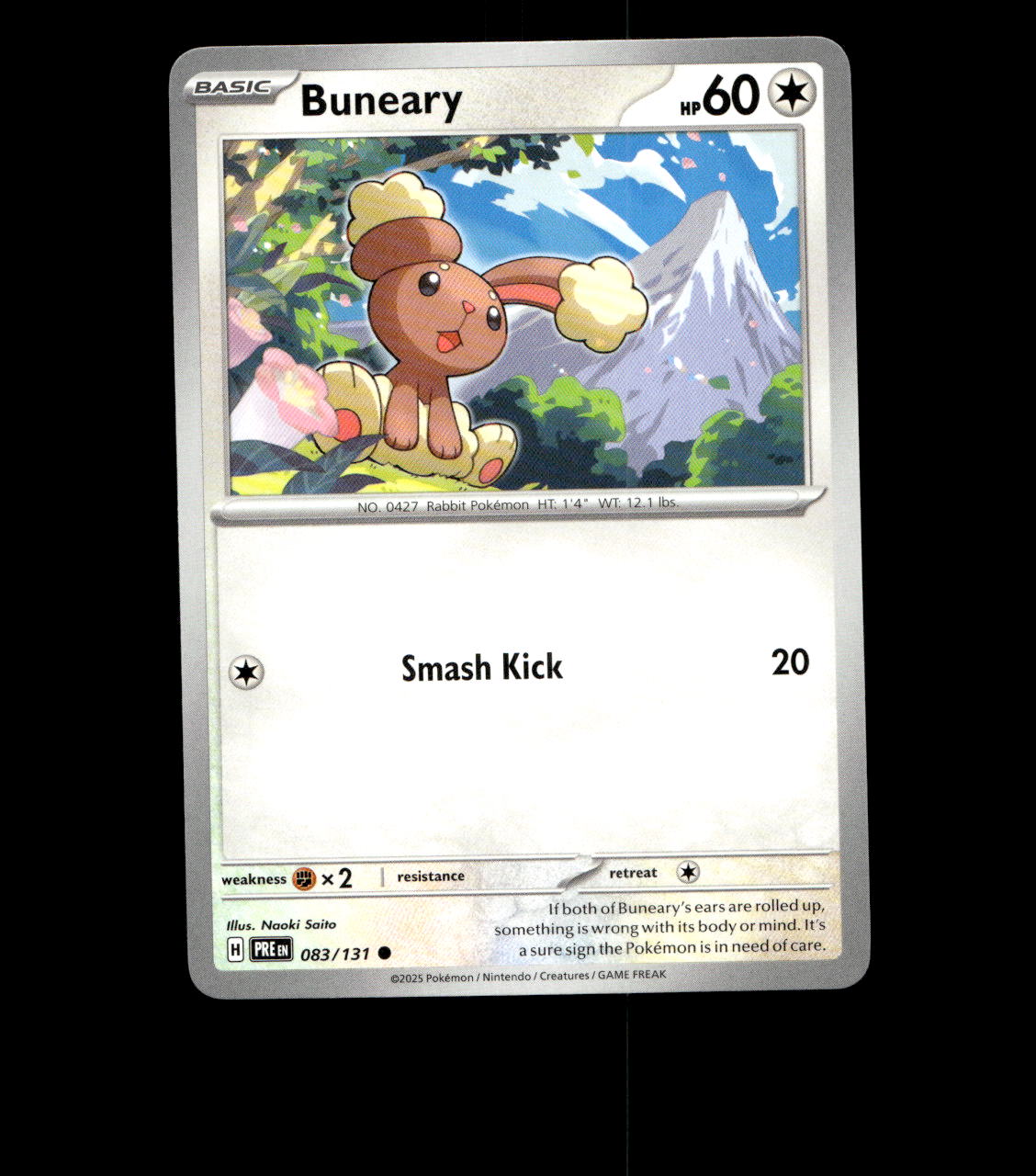Buneary - 083/131 - Prismatic Evolutions - Near Mint