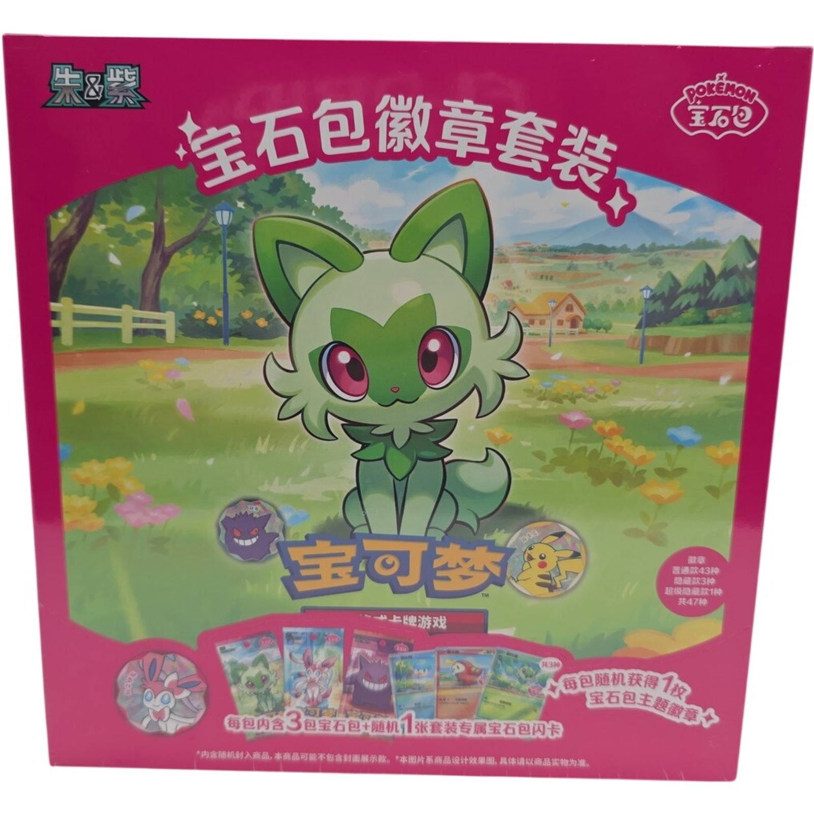 Pokemon TCG Gemstone Badge Set Display