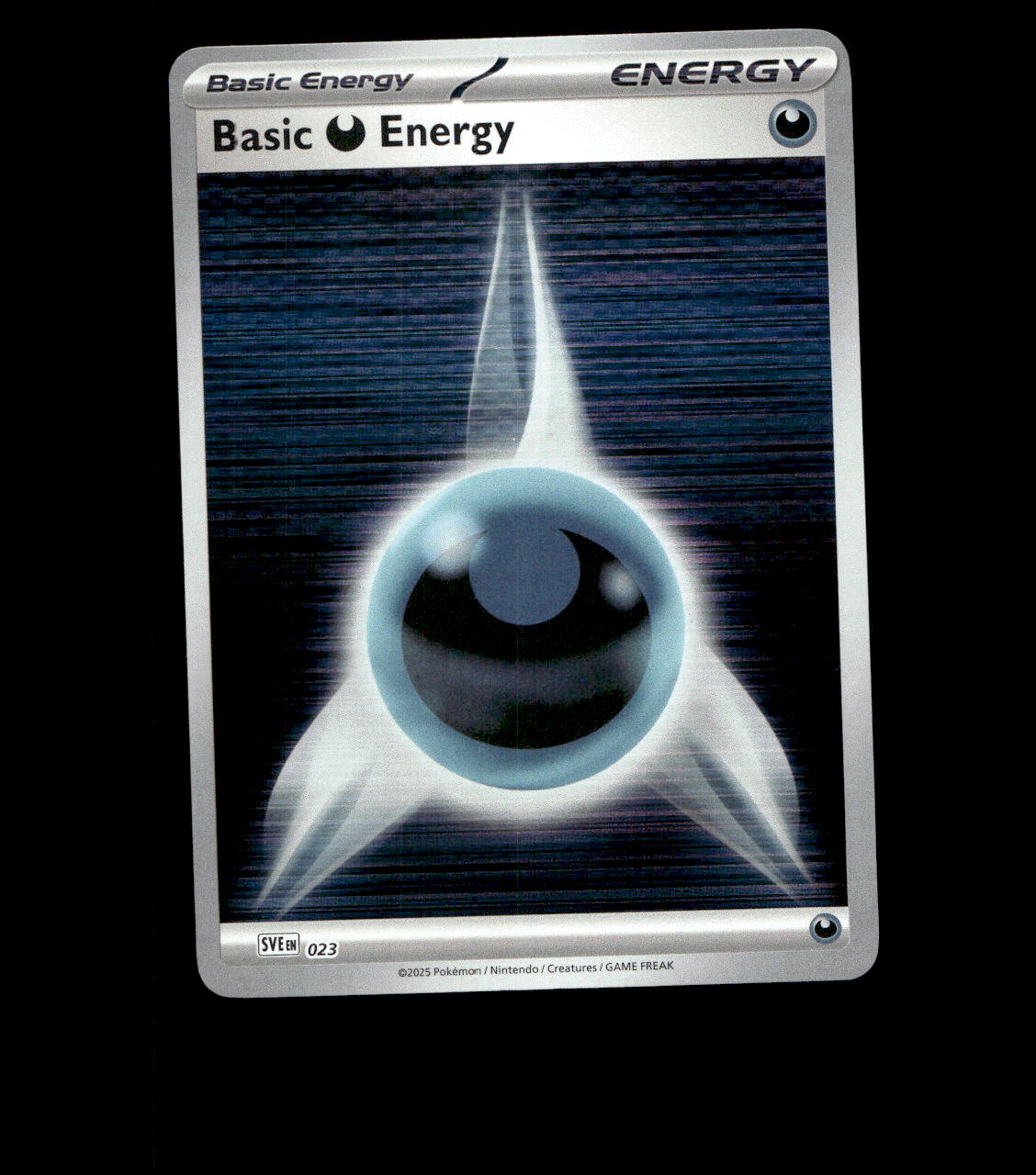 Basic Darkness Energy – 023/086 – Black Bolt – Holo – Near Mint - Pokemon - TCG