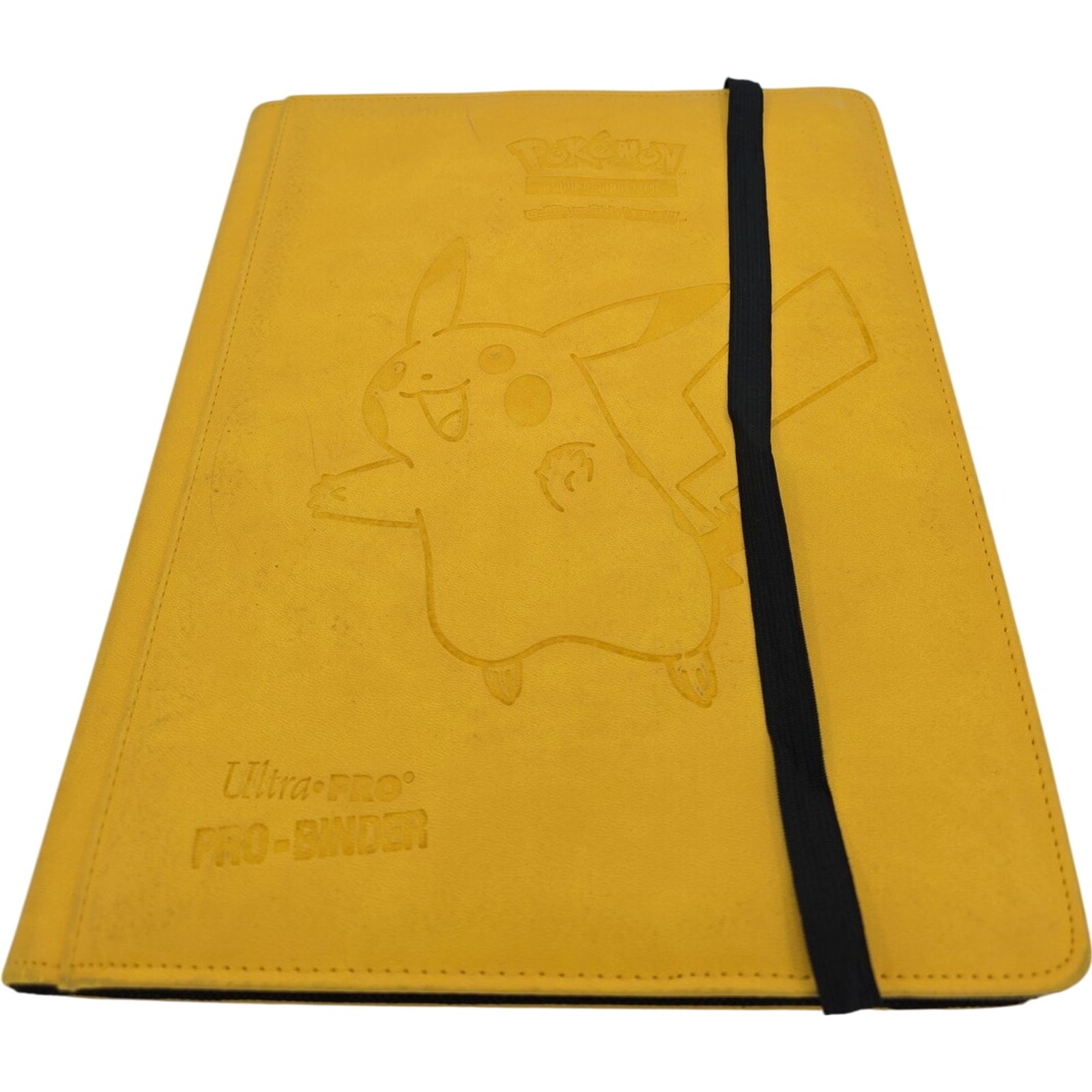 Ultra Pro Pokemon Pikachu Pro Binder Yellow 9 Pocket Hold Up To 360 Cards