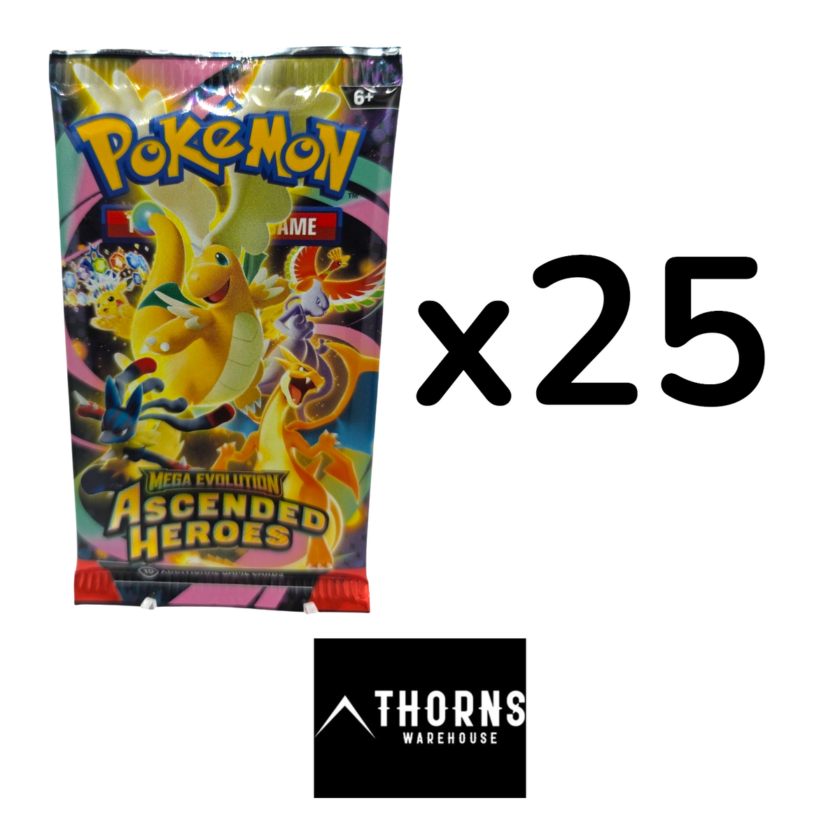 Ascended Heroes x 25 Booster Packs