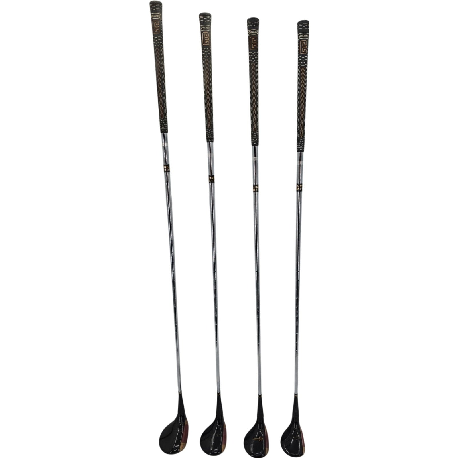 Spalding Executive Driver 3 4 And 5 Fairway Woods Golf Club Bundle RH Orig Grip