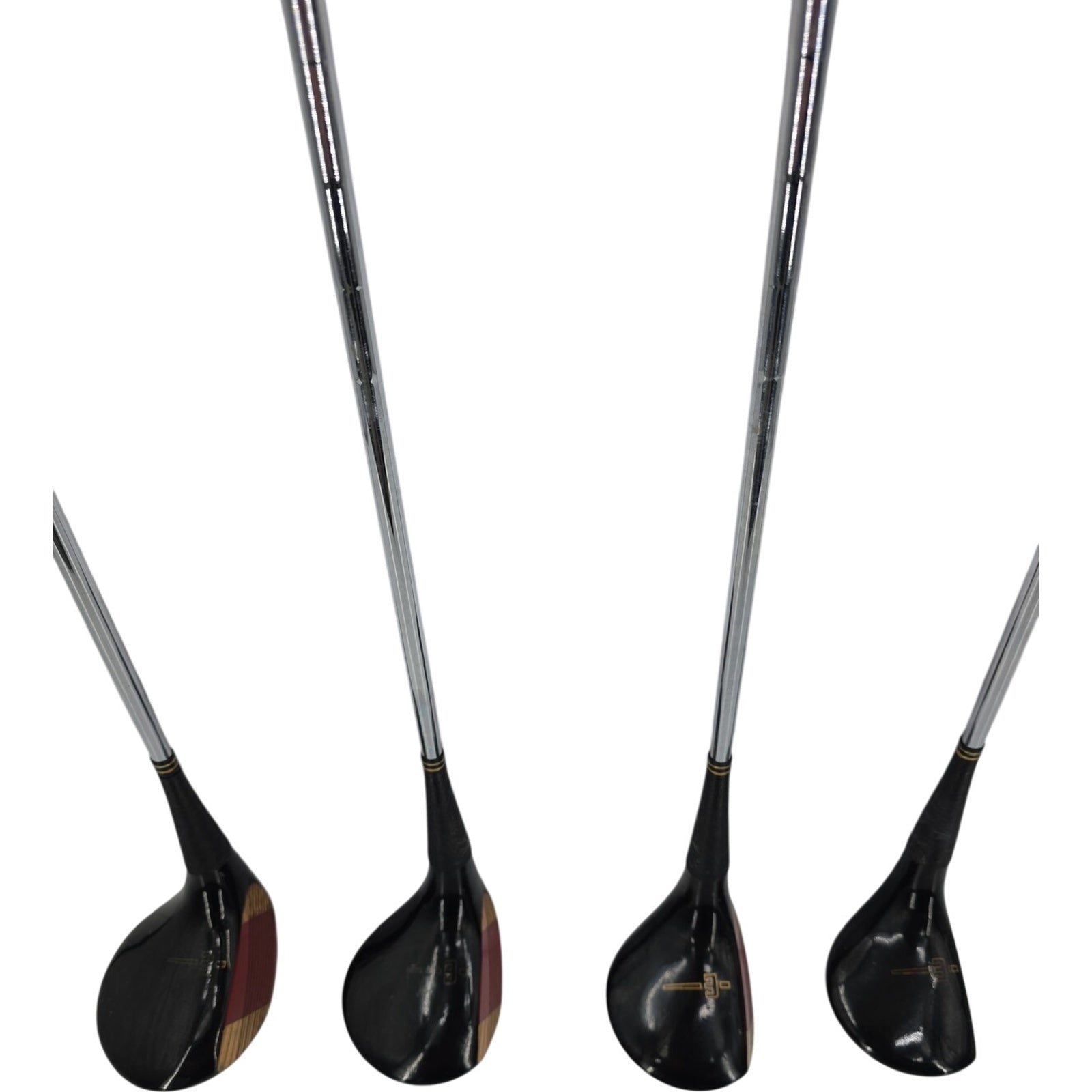 Spalding Executive Driver 3 4 And 5 Fairway Woods Golf Club Bundle RH Orig Grip