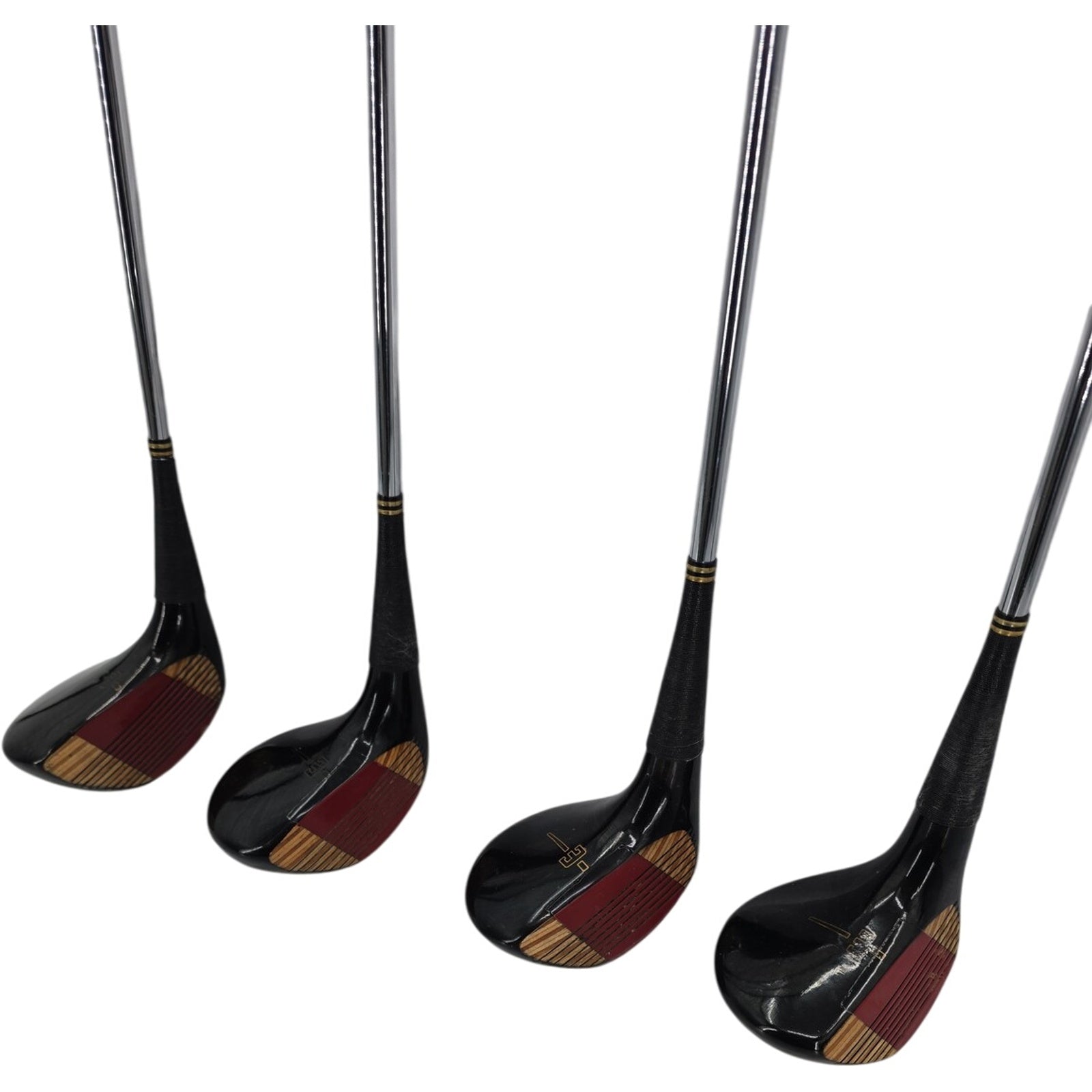 Spalding Executive Driver 3 4 And 5 Fairway Woods Golf Club Bundle RH Orig Grip