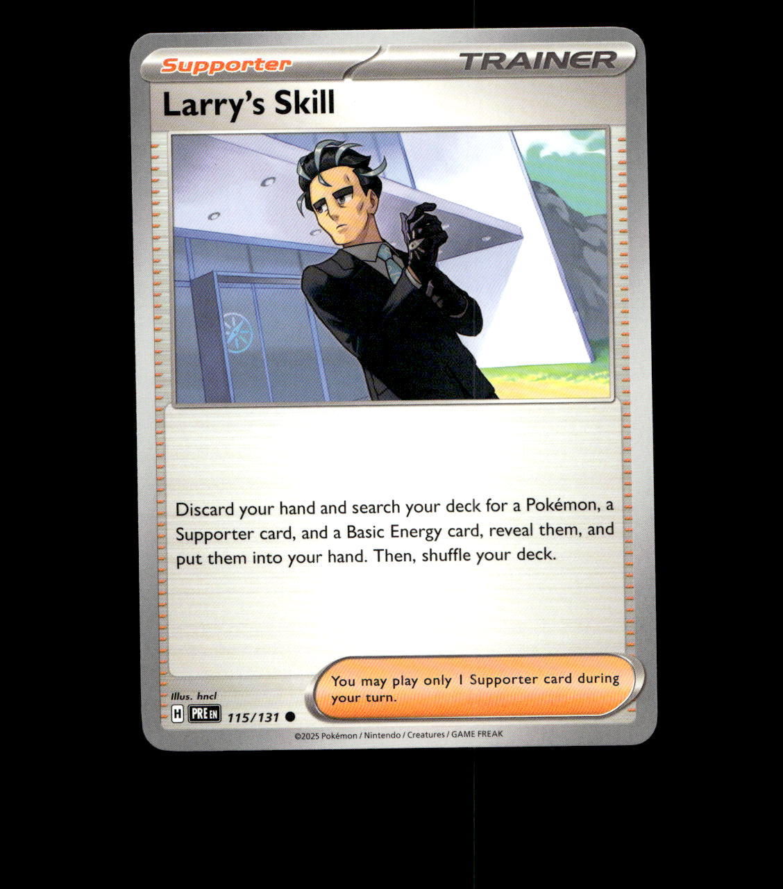 Larry’s Skill - 115/131 - Prismatic Evolutions - Near Mint