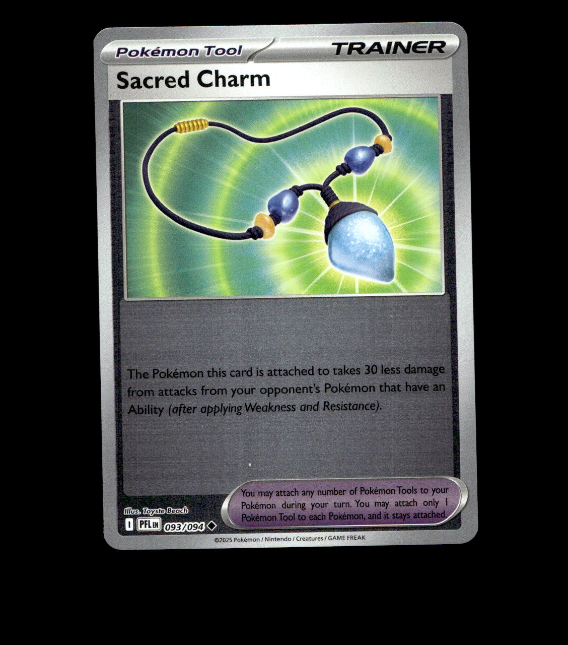 Sacred Charm – 093/094 – Phantasmal Flames – Reverse Holo – Near Mint