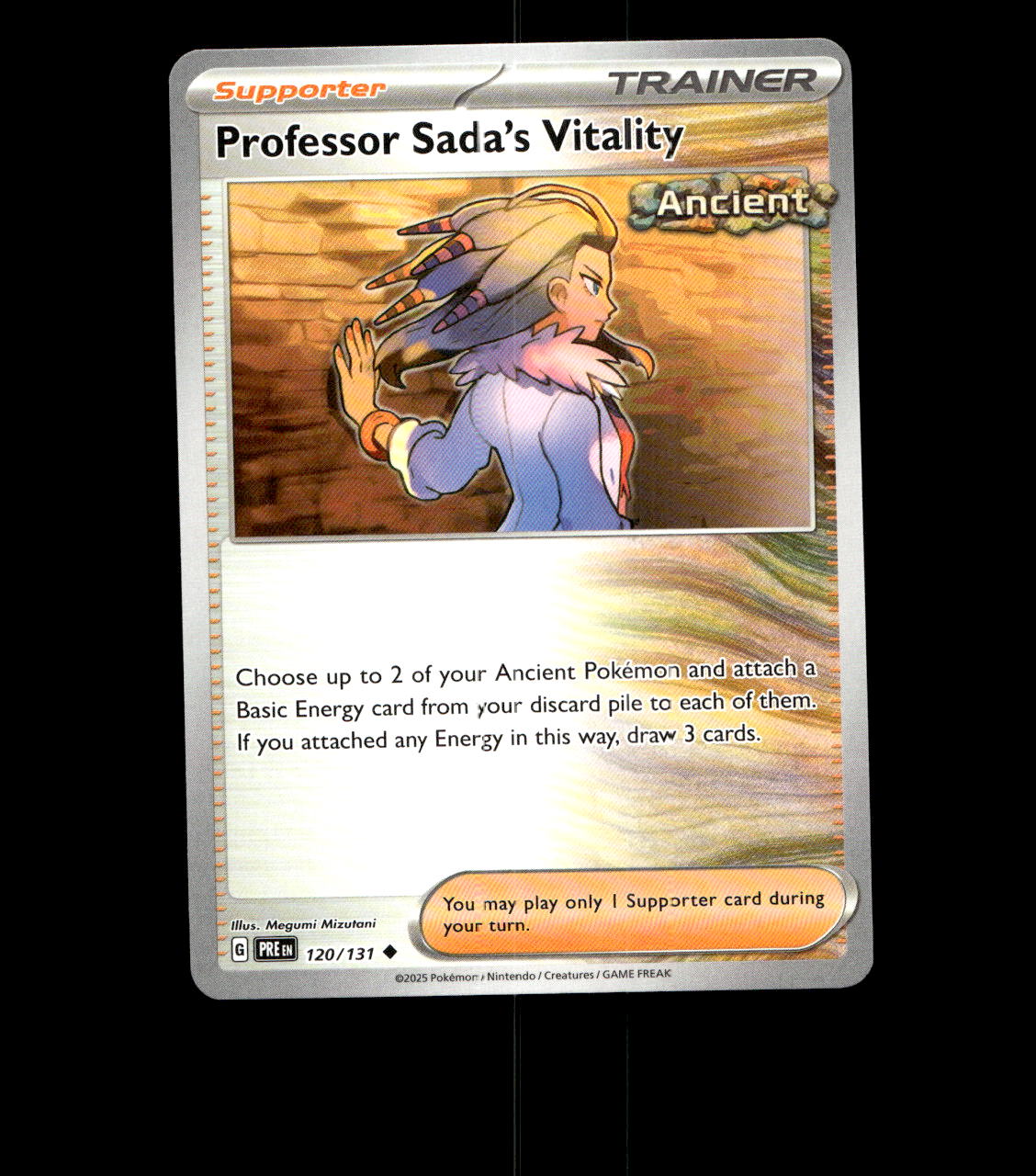 Professor Sada’s Vitality - 120/131 - Prismatic Evolutions - Near Mint