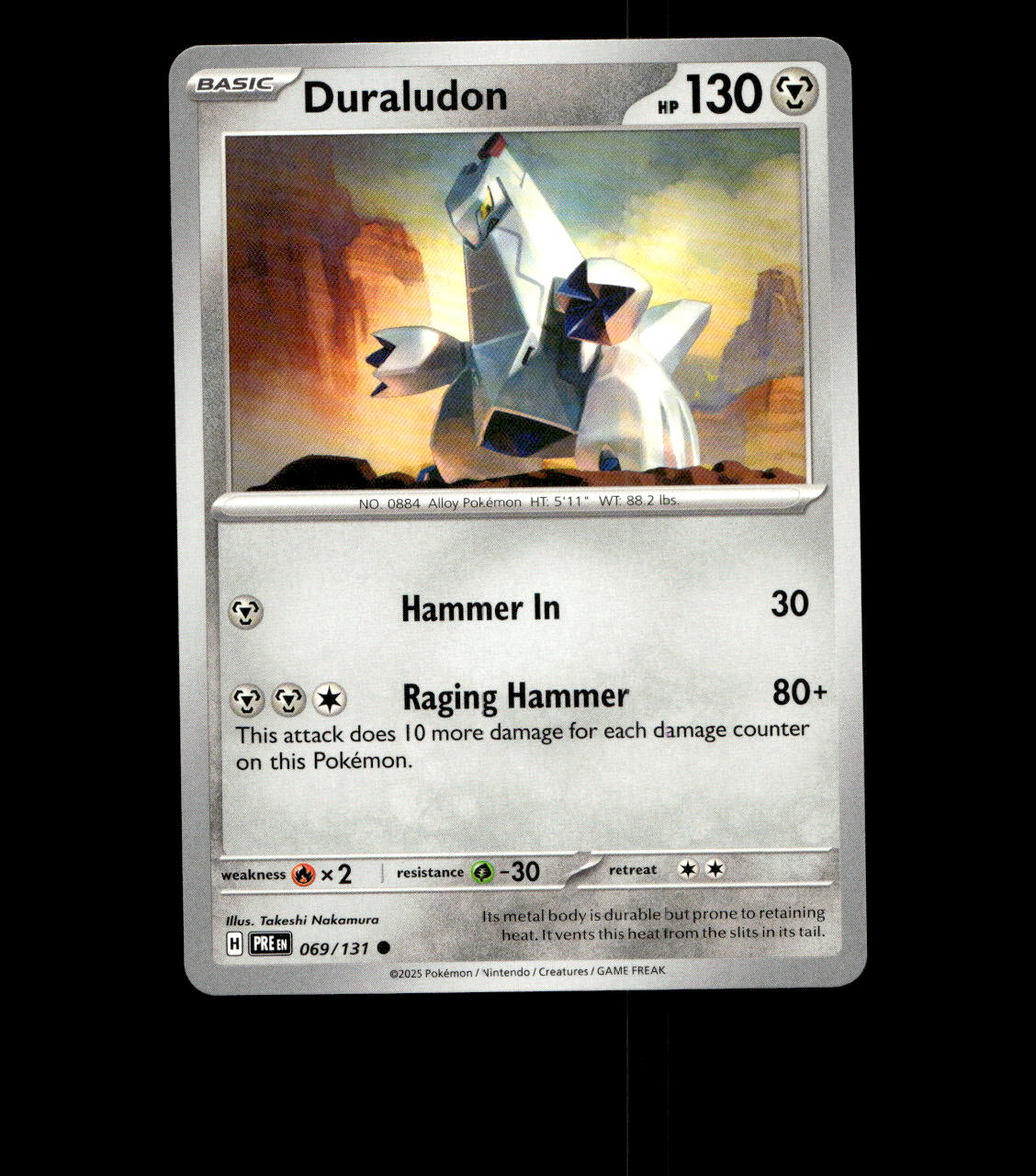 Duraludon - 069/131 - Prismatic Evolutions - Near Mint