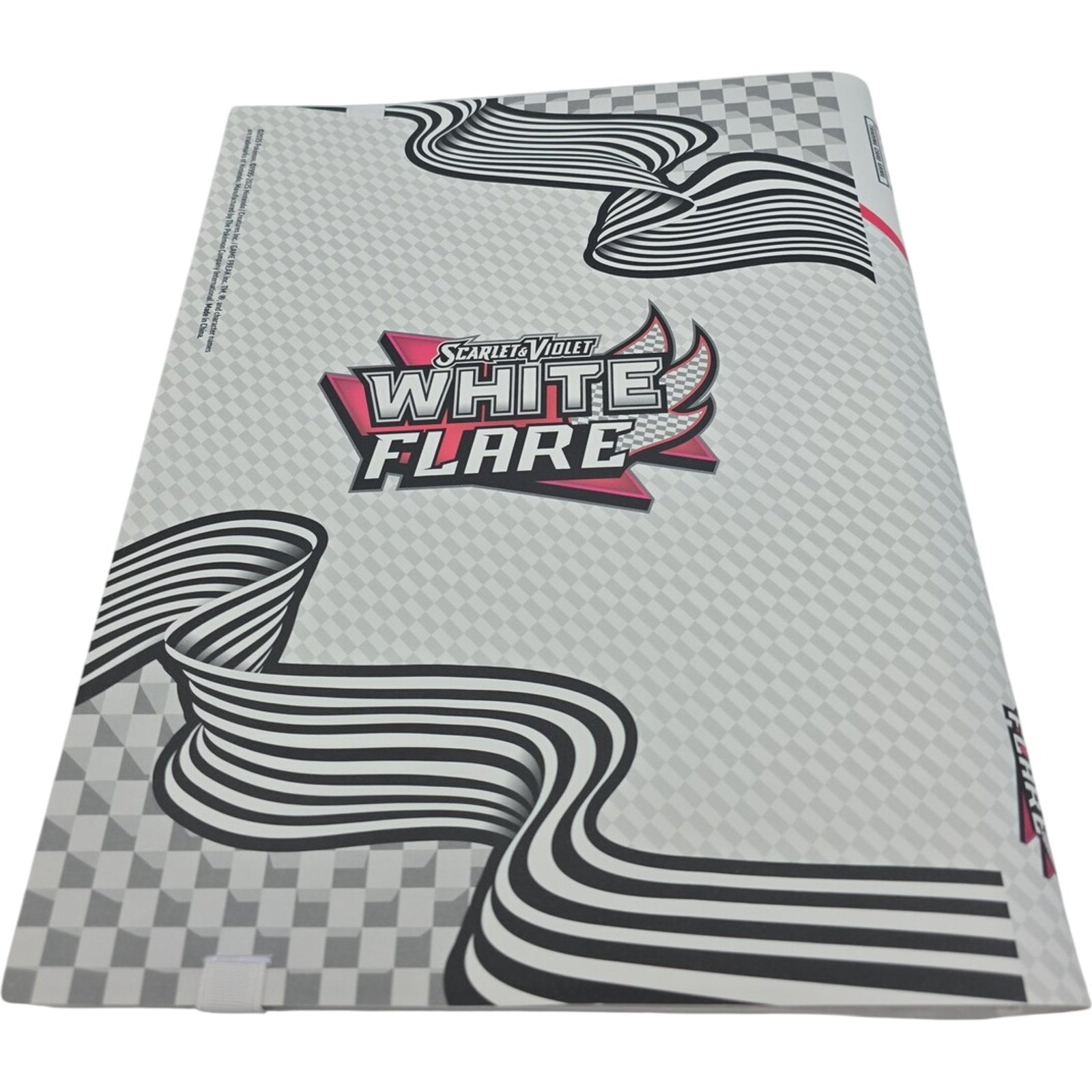 Pokemon White Flare 9 Pocket Scarlet & Violet Binder Collection - Binder Only