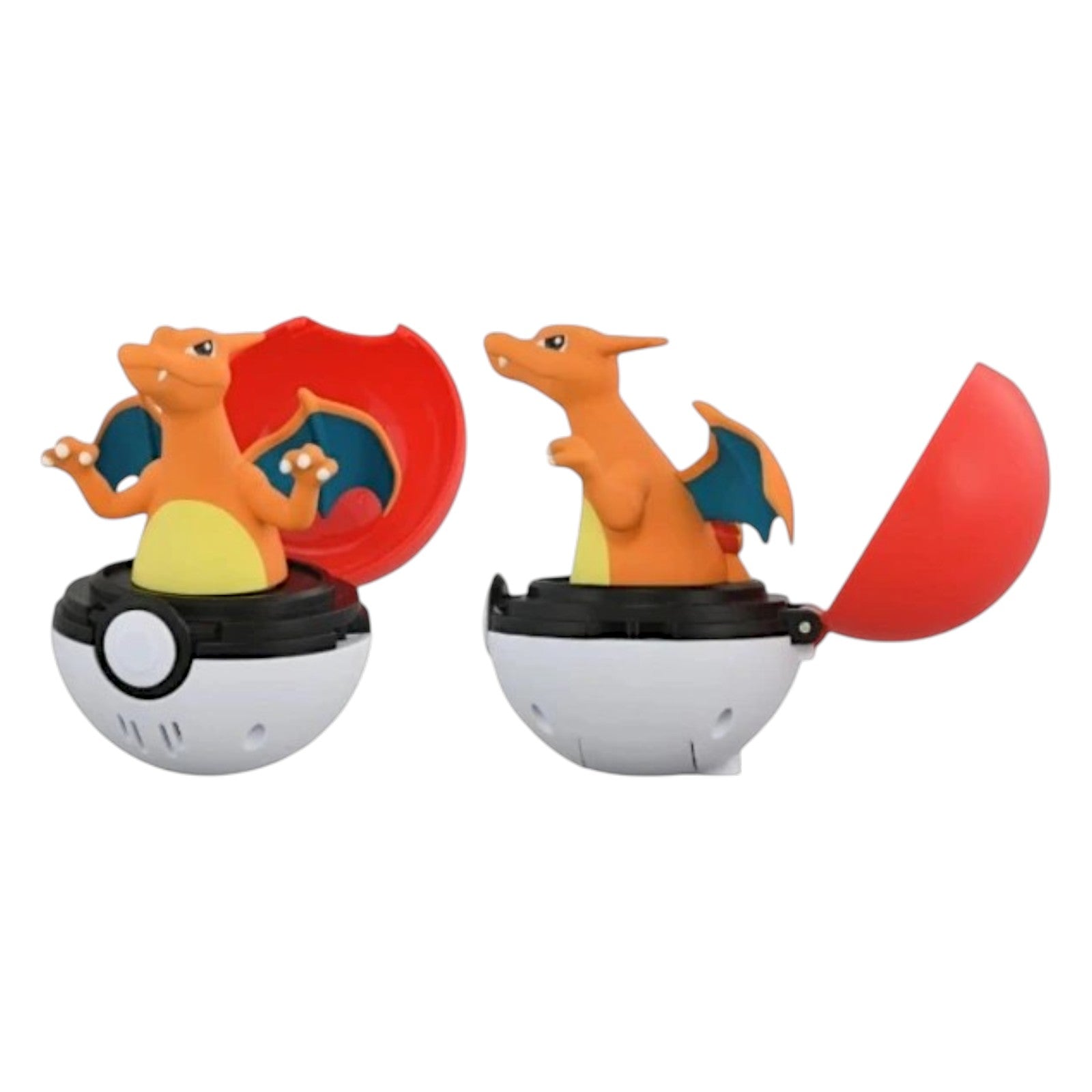 Takara Tomy Pokemon Pyoko Punyu "Press & Pop" Charizard Pokeball