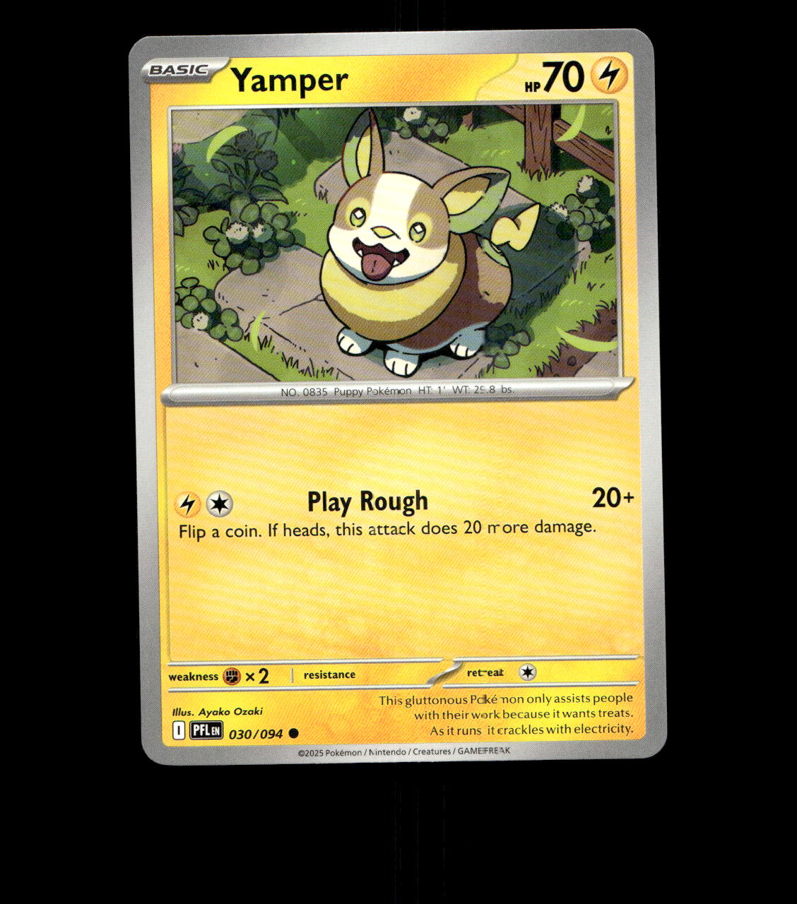 Yamper – 030/094 – Phantasmal Flames – Near Mint