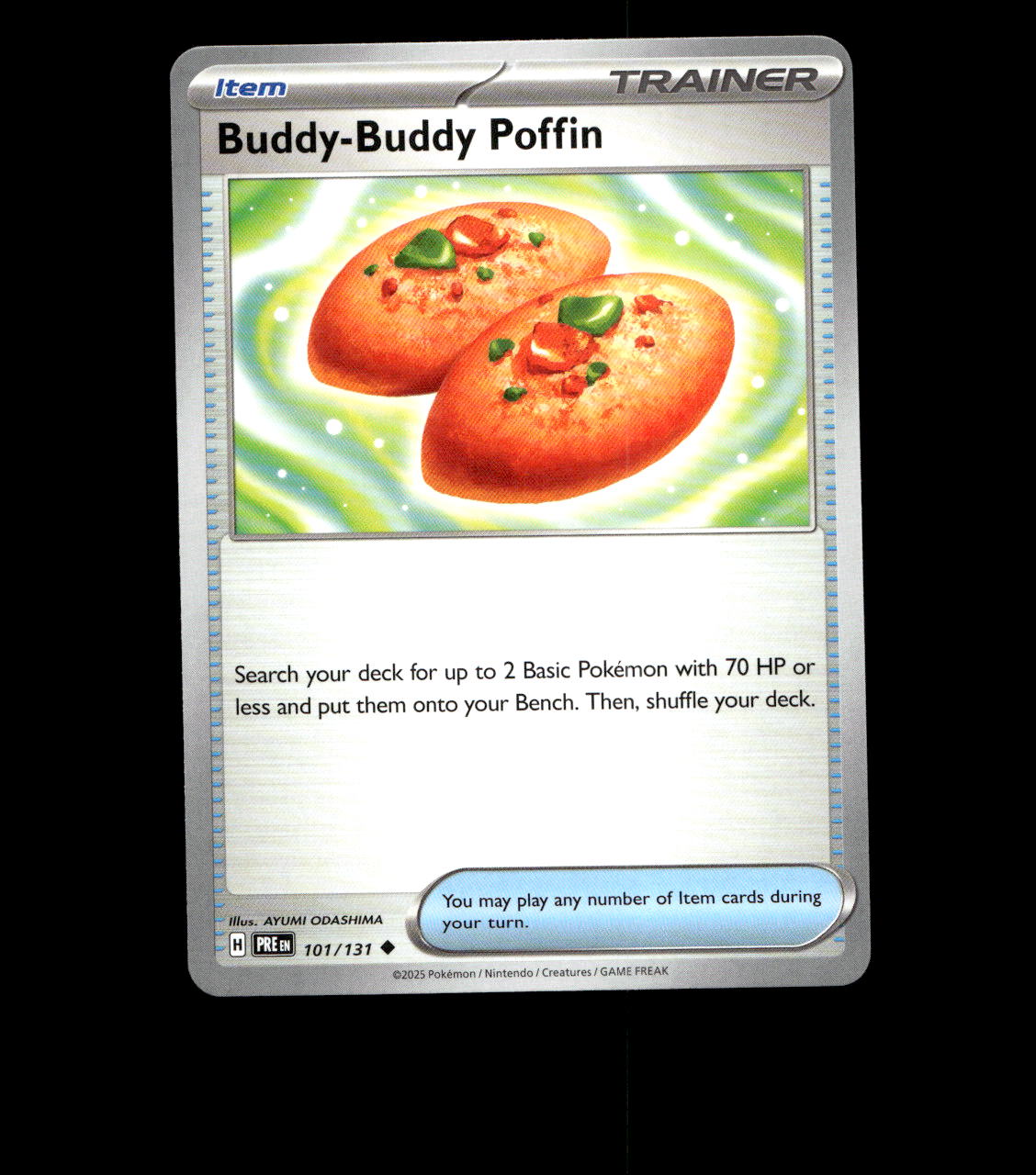 Buddy-Buddy Poffin - 101/131 - Prismatic Evolutions - Near Mint