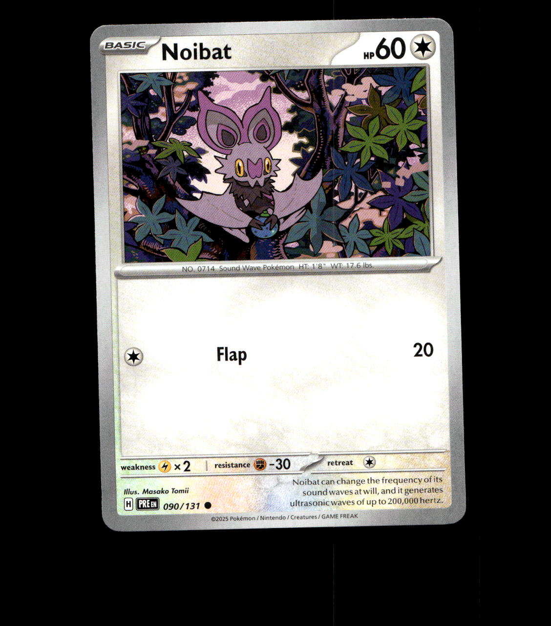 Noibat - 090/131 - Prismatic Evolutions - Near Mint