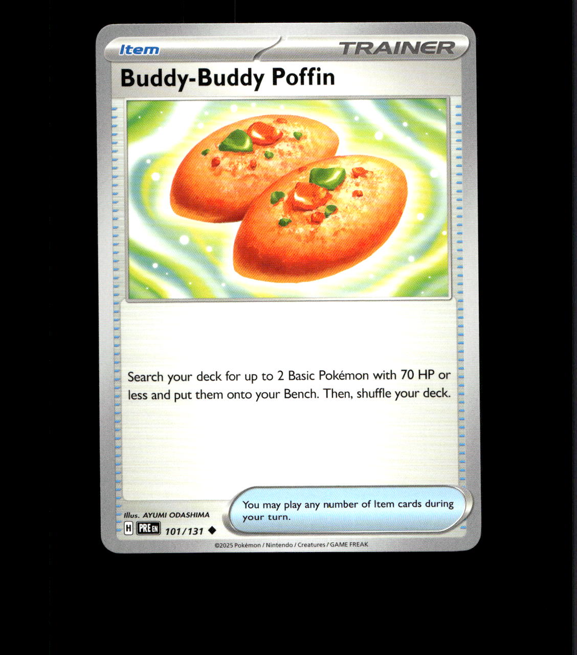 Buddy-Buddy Poffin - 101/131 - Prismatic Evolutions - Near Mint