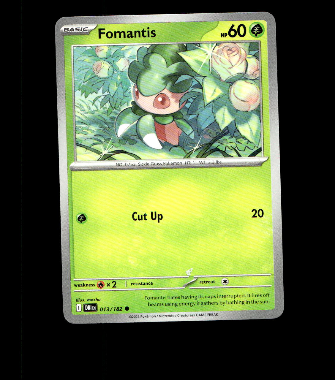 Fomantis – 013/182 – Destined Rivals – Near Mint