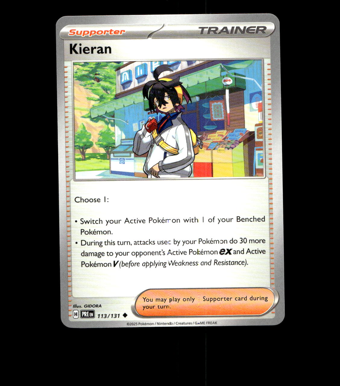 Kieran – 113/131 – Prismatic Evolutions – Near Mint