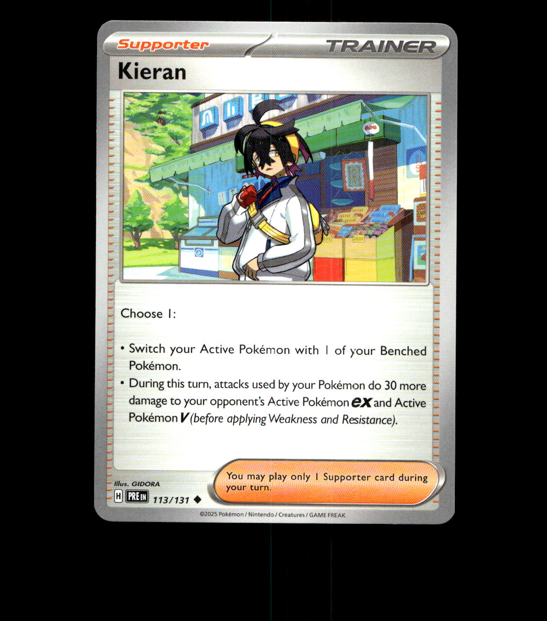Kieran - 113/131 - Prismatic Evolutions - Near Mint